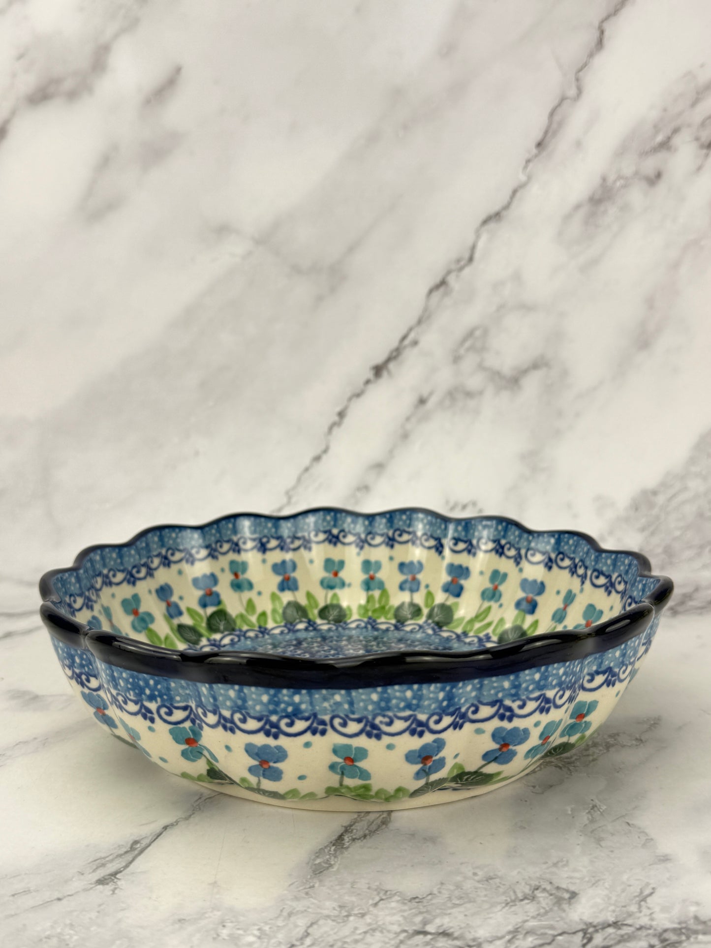 Scalloped Bowl - Shape 974 - Pattern 2668