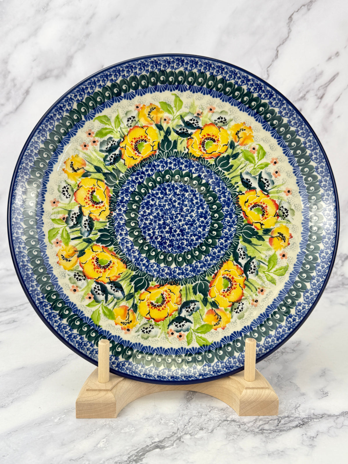 10" Unikat Dinner Plate - Shape 257 - Pattern U5273