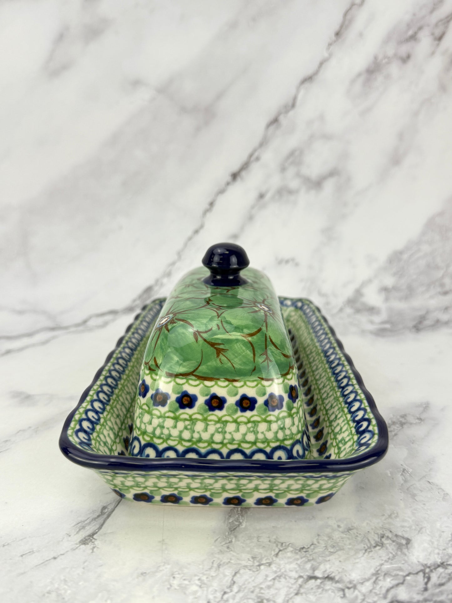 Fancy Unikat Butter Dish - Shape A65 - Pattern U408D
