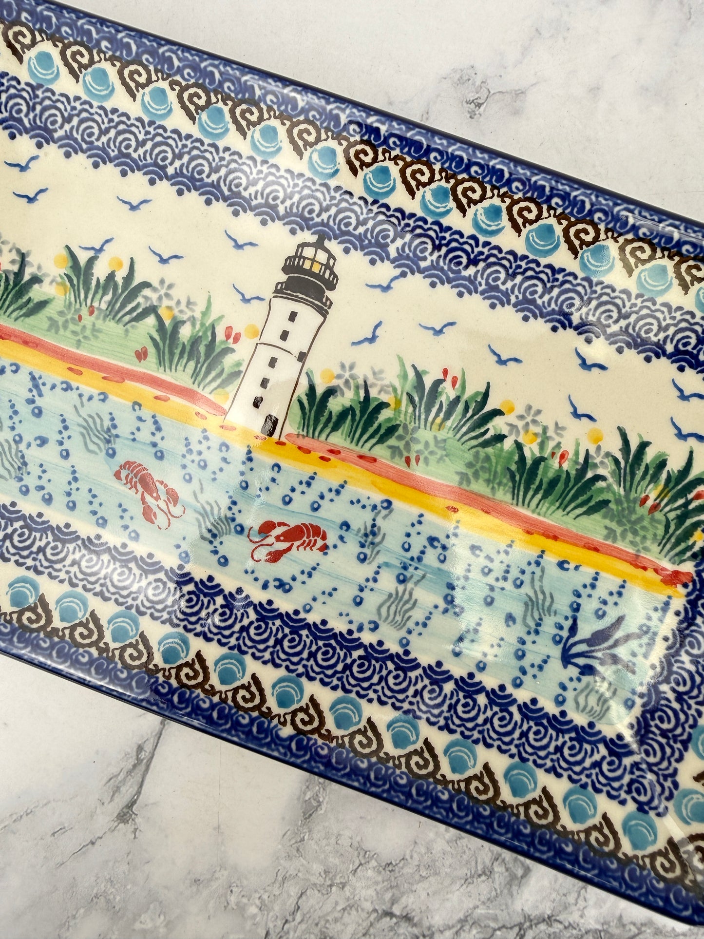 Rectangular Unikat Tray - Shape C26 - Pattern U5241