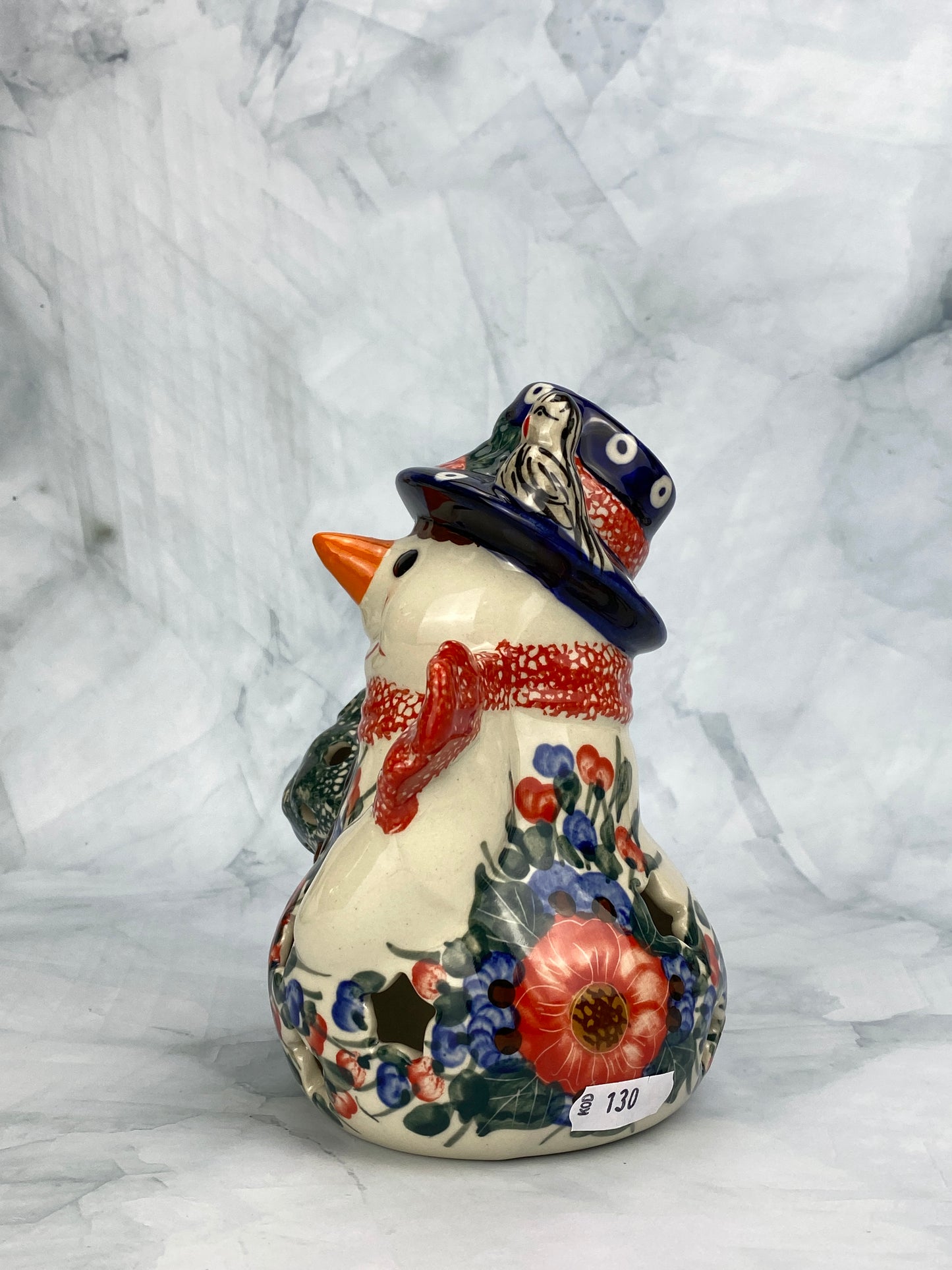 SALE Andy Snowman Votive - Bold Floral