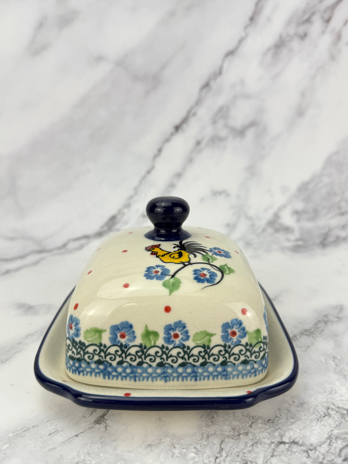 Euro Butter Dish - Shape 295 - Pattern 2739