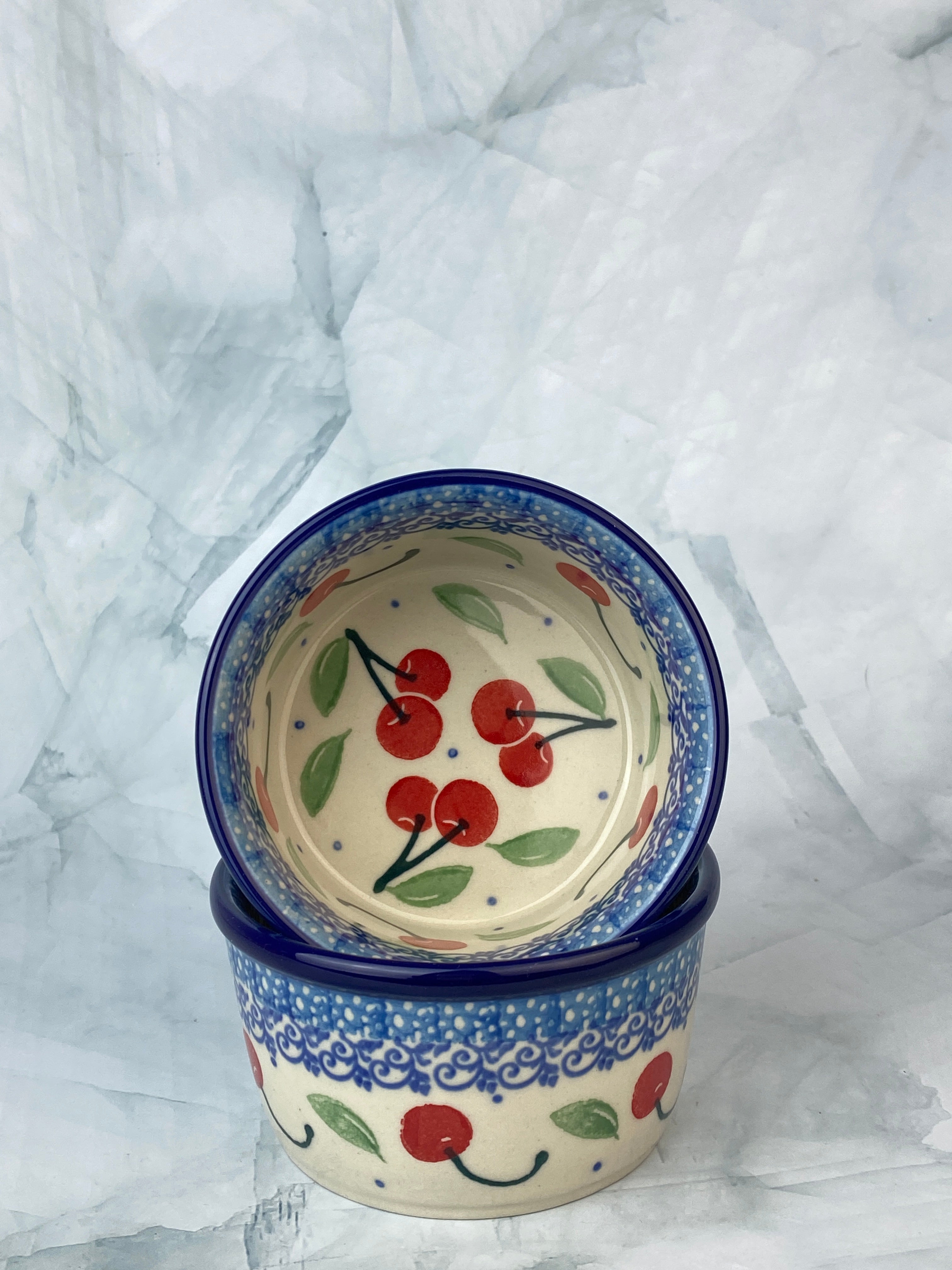 Ramekin - Shape 409 - Pattern 2715 – Polish Pottery Westlake