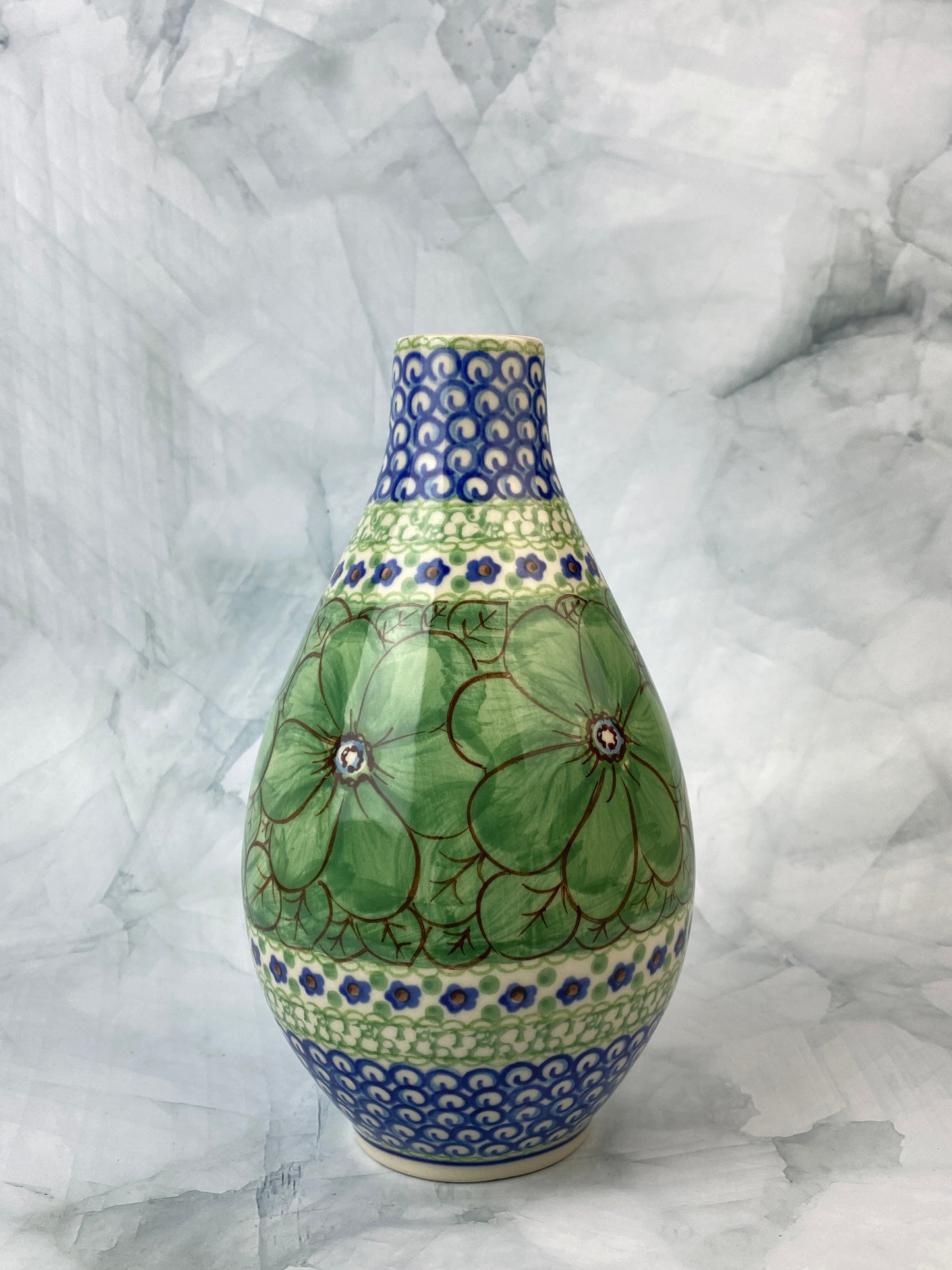 Large Single Stem Unikat Vase - Shape G19 - Pattern U408D