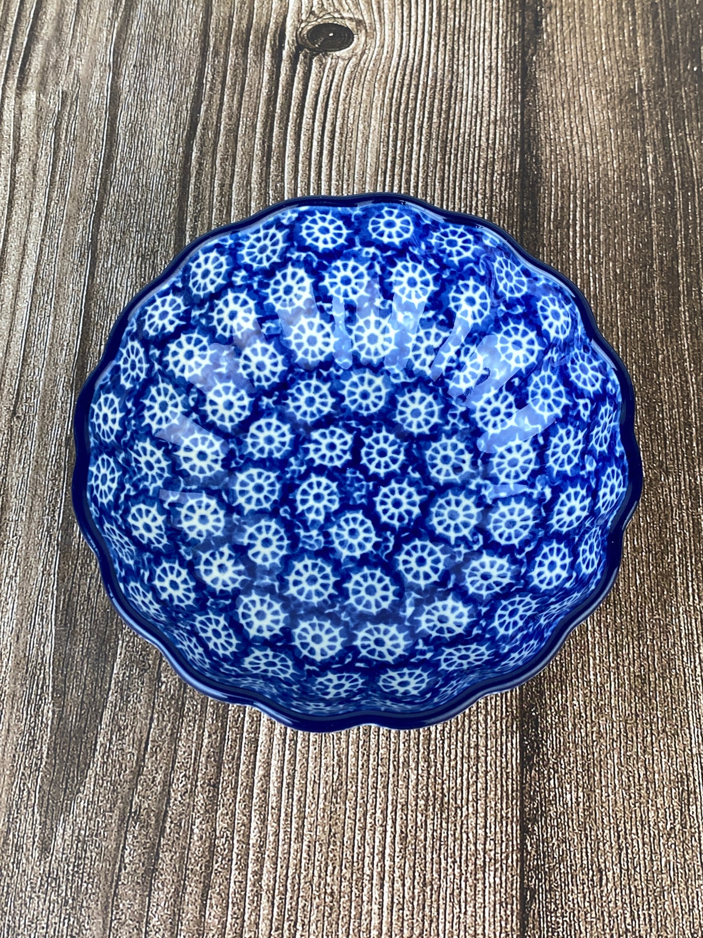 SALE 4.5" Scalloped Bowl - Shape 23 - Pattern 884