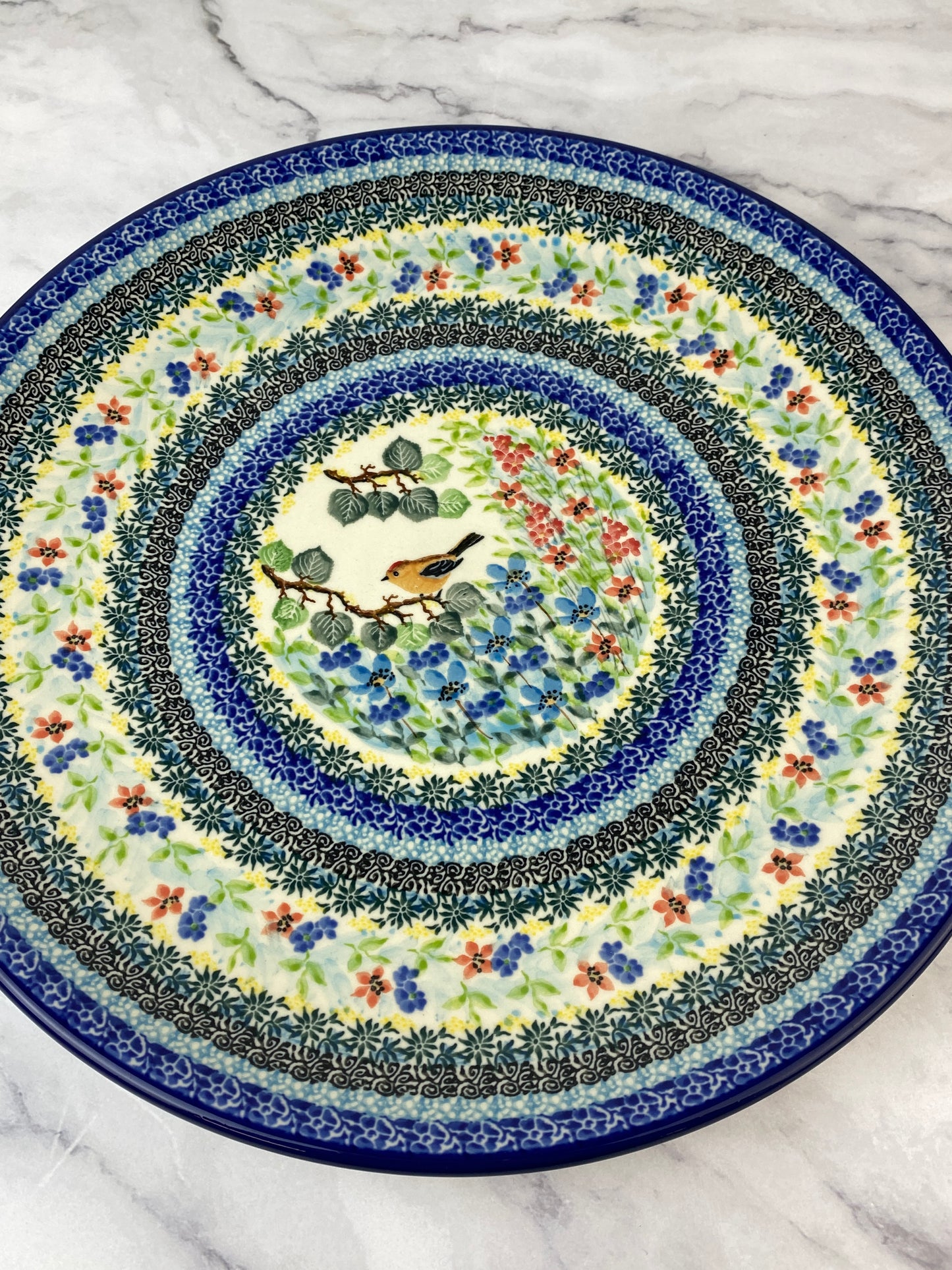 14" Round Unikat Platter - Shape 265 - Pattern U5098