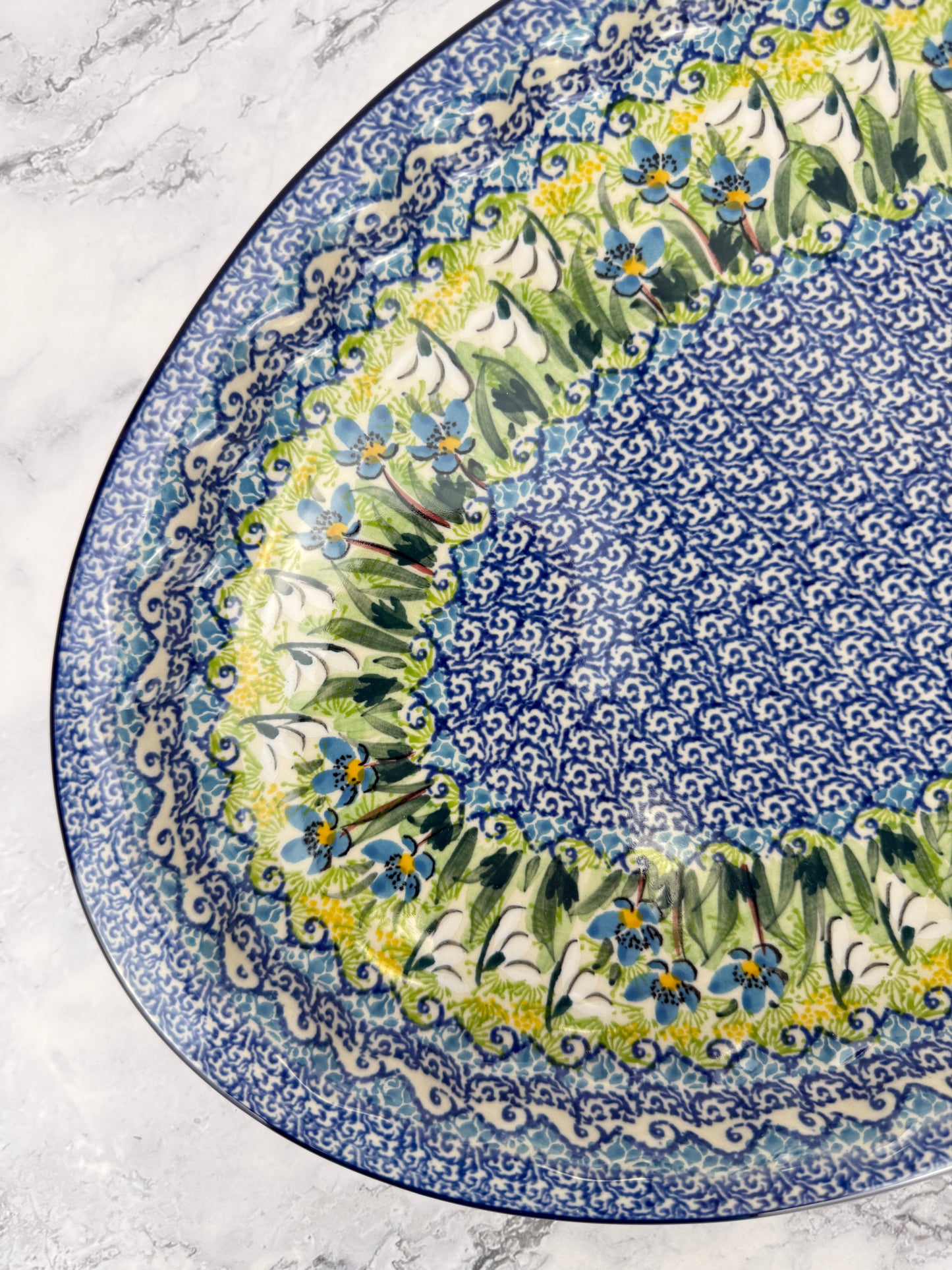 Unikat Oval Platter - Shape 614 - Pattern U5071