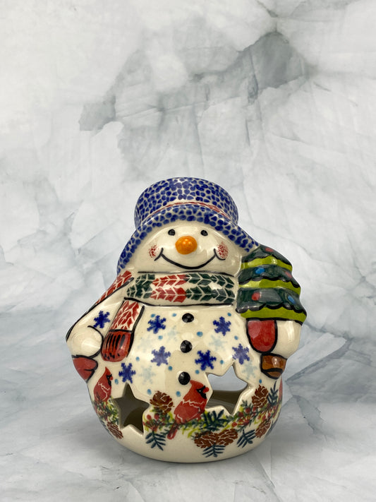 Vena Small Snowman - Shape V655 - Cardinal