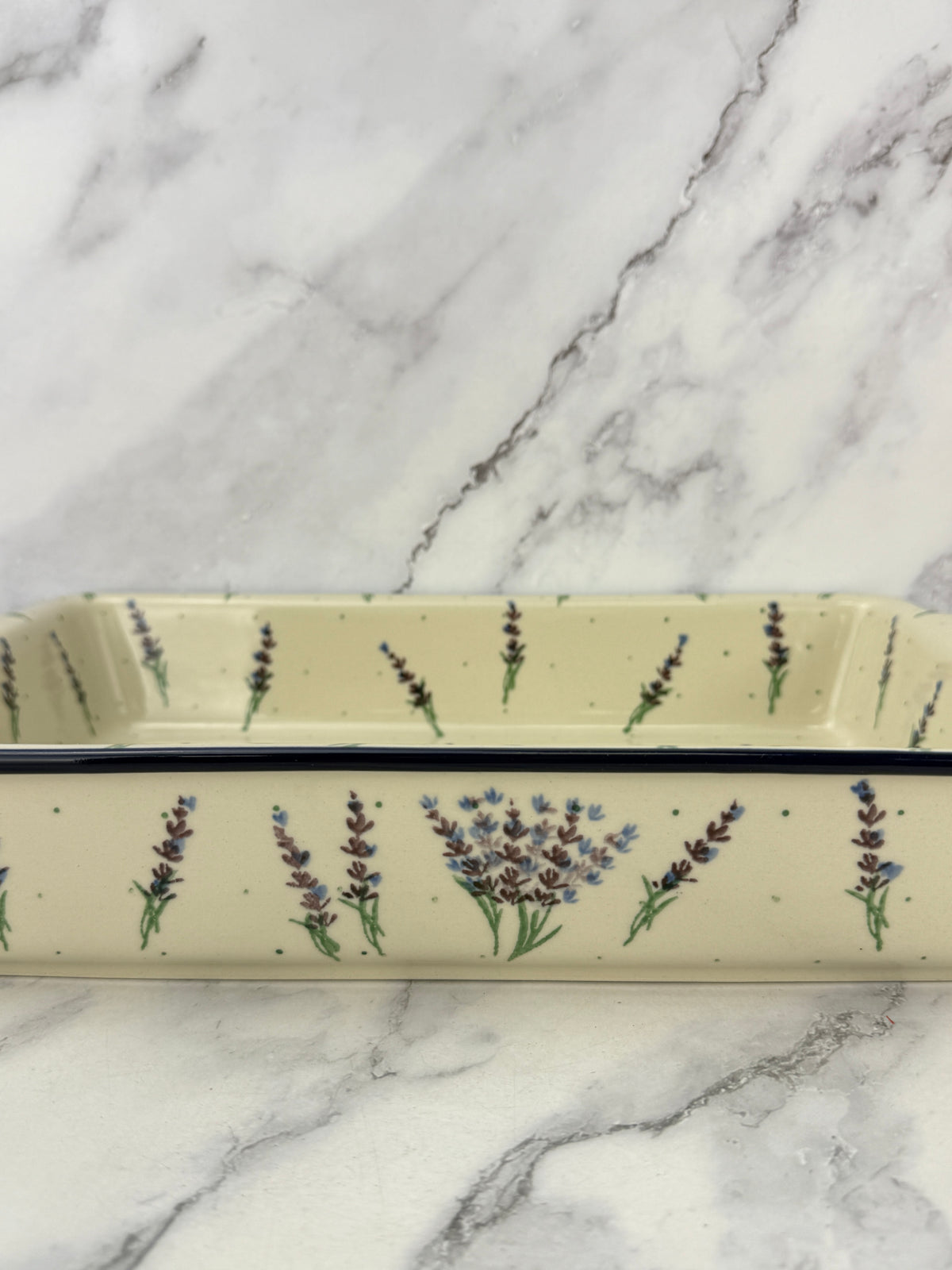 Large Rectangular Baker with Handles - Shape A56 - Pattern 3308