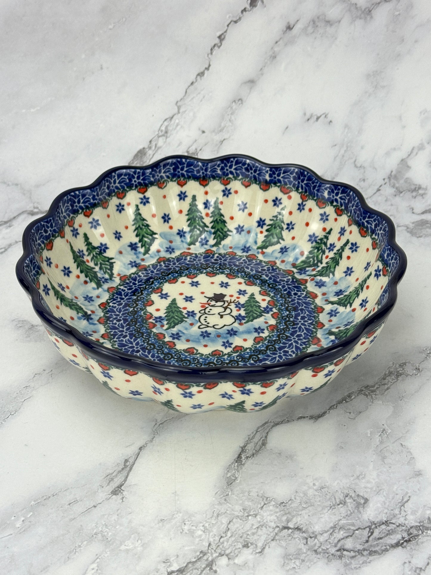 Unikat Scalloped Bowl - Shape 974 - Pattern U4661