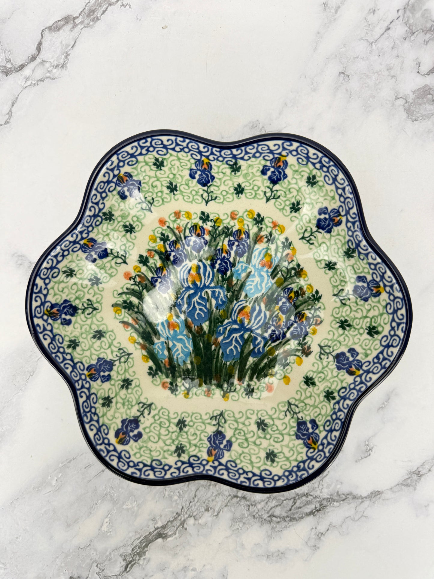 SALE Small Unikat Flower Bowl - Shape 717 - Pattern U2717