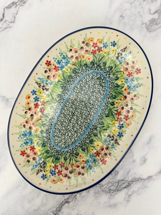 Medium Unikat Oval Platter - Shape G69 - Pattern U4875