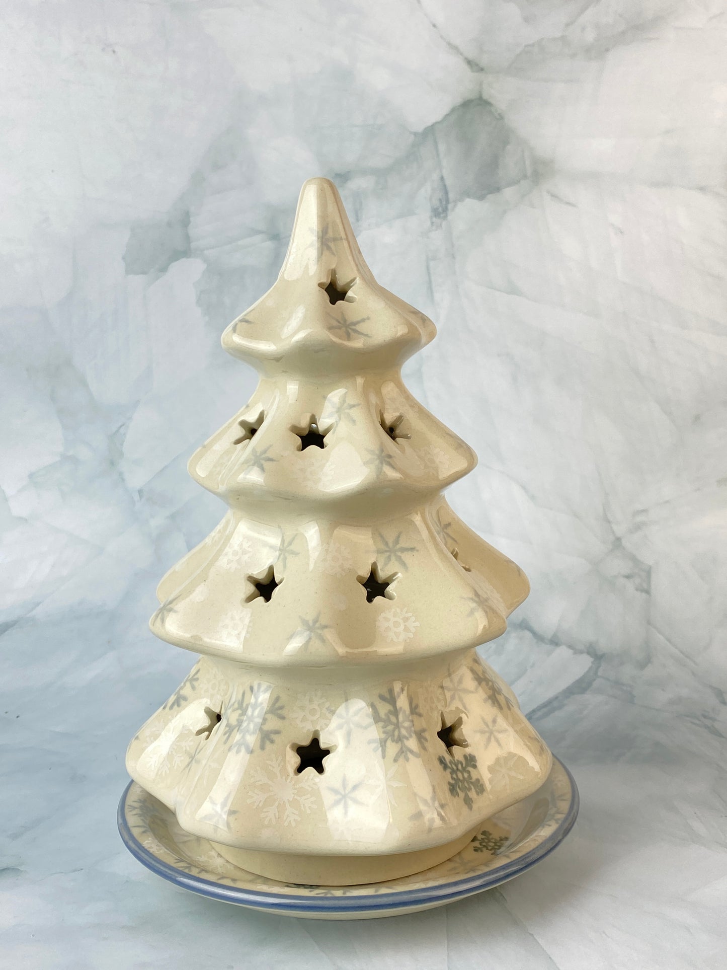 8" Christmas Tree - Shape 602 - Pattern 2712