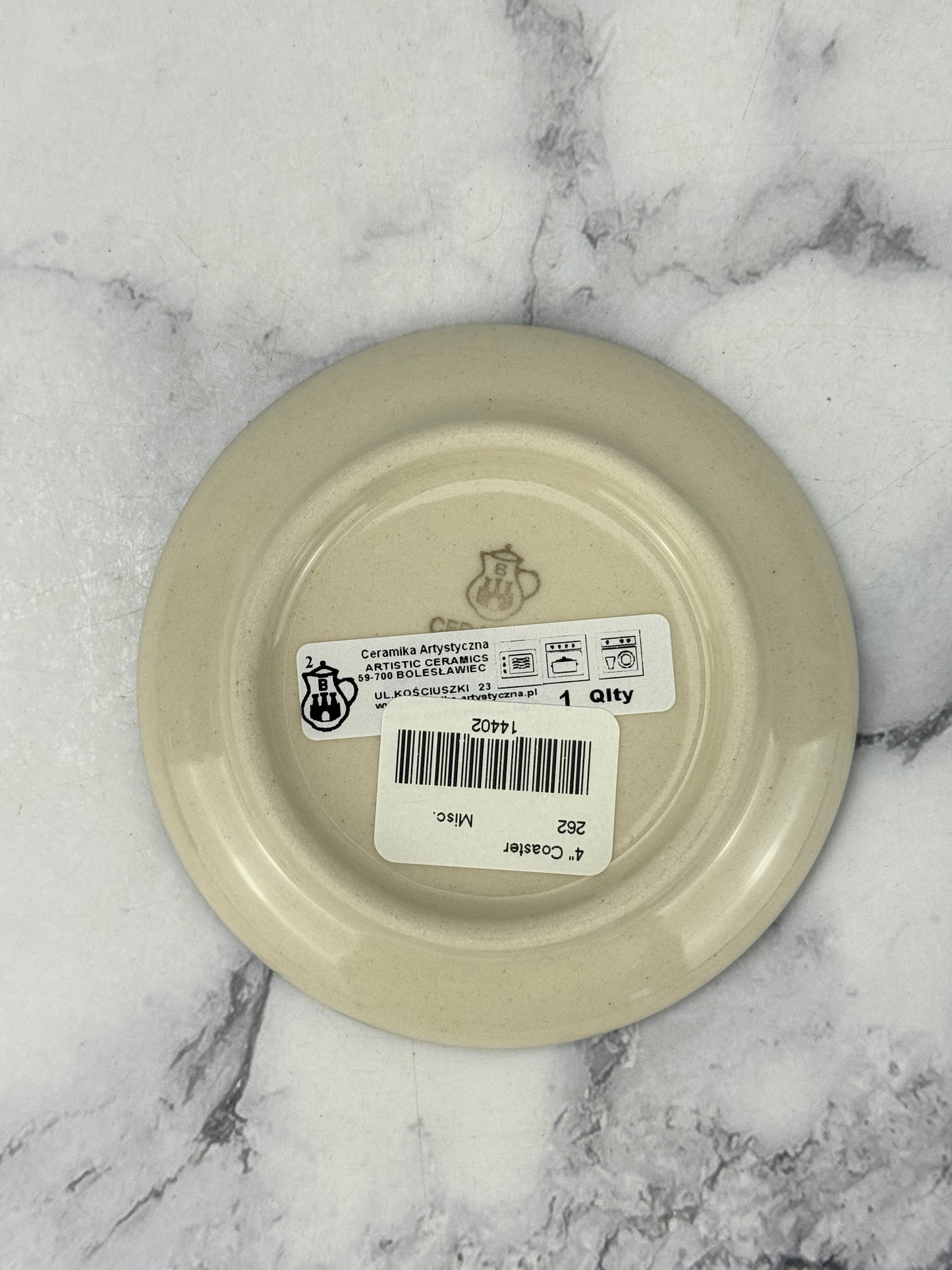 4” Coaster - Shape 262 - Pattern 2739