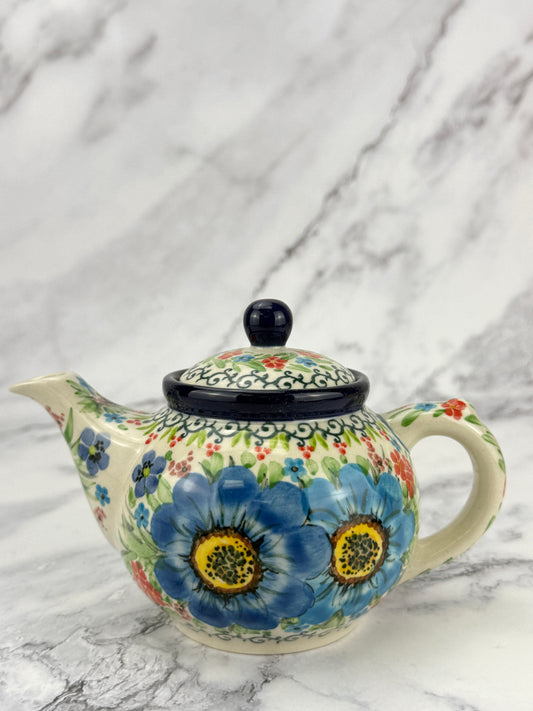 SALE One Cup Unikat Teapot - Shape 120 - Pattern U5157