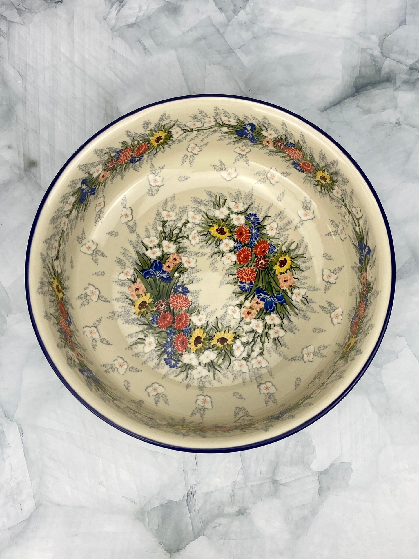 Large Unikat Serving Bowl - Shape 116 - Pattern U5163