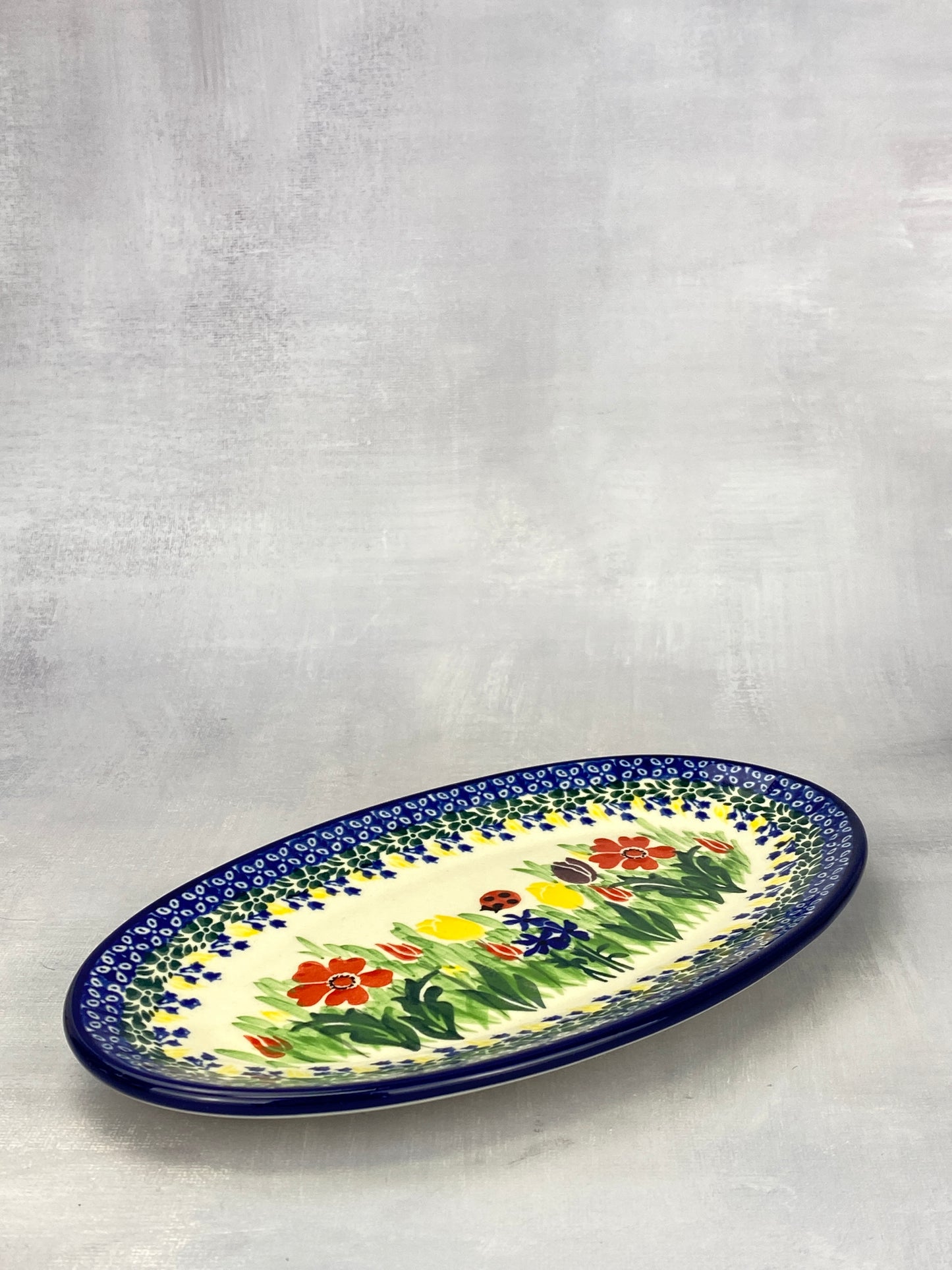 Small Unikat Oval Platter - Shape 301 - Pattern U3787