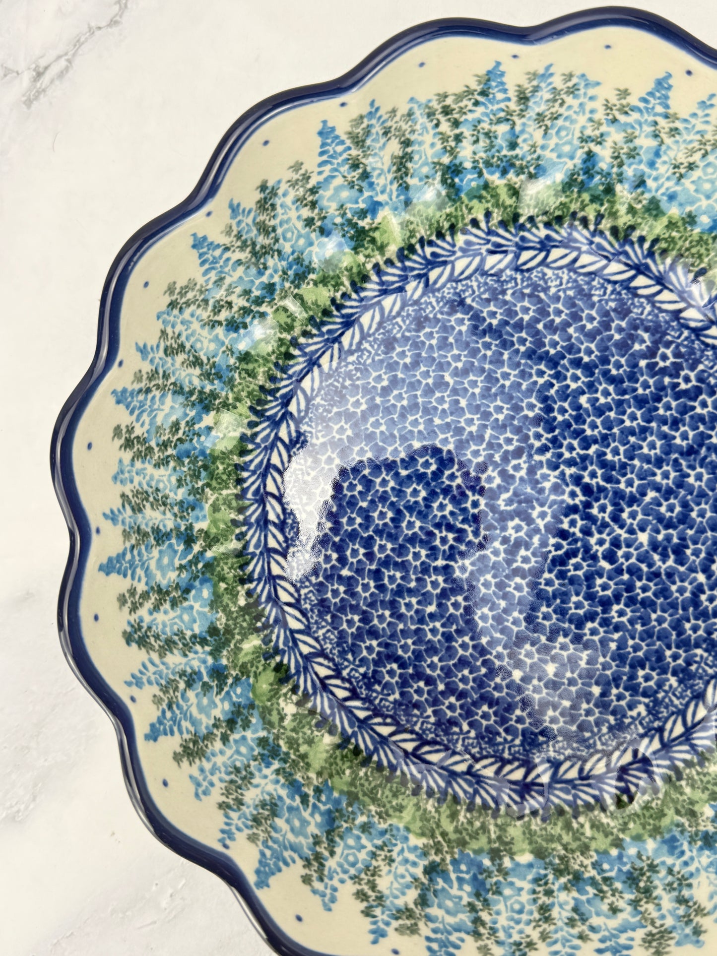 Scalloped Bowl - Shape 974 - Pattern 3279