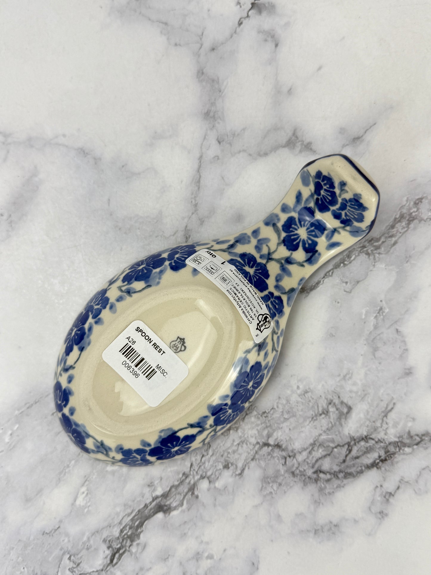 Spoon Rest - Shape A26 - Pattern 3428