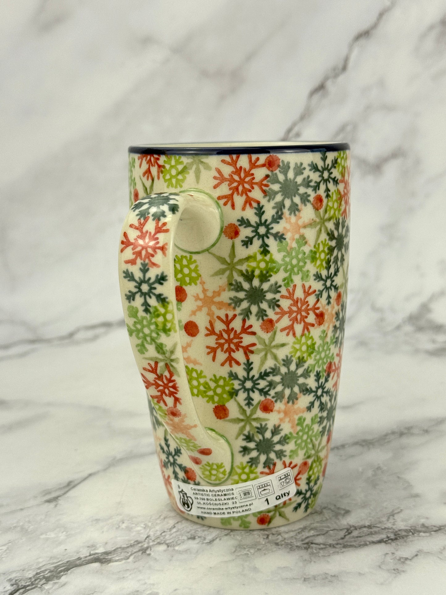 12oz Unikat Latte Mug - Shape C52 - Pattern U5038