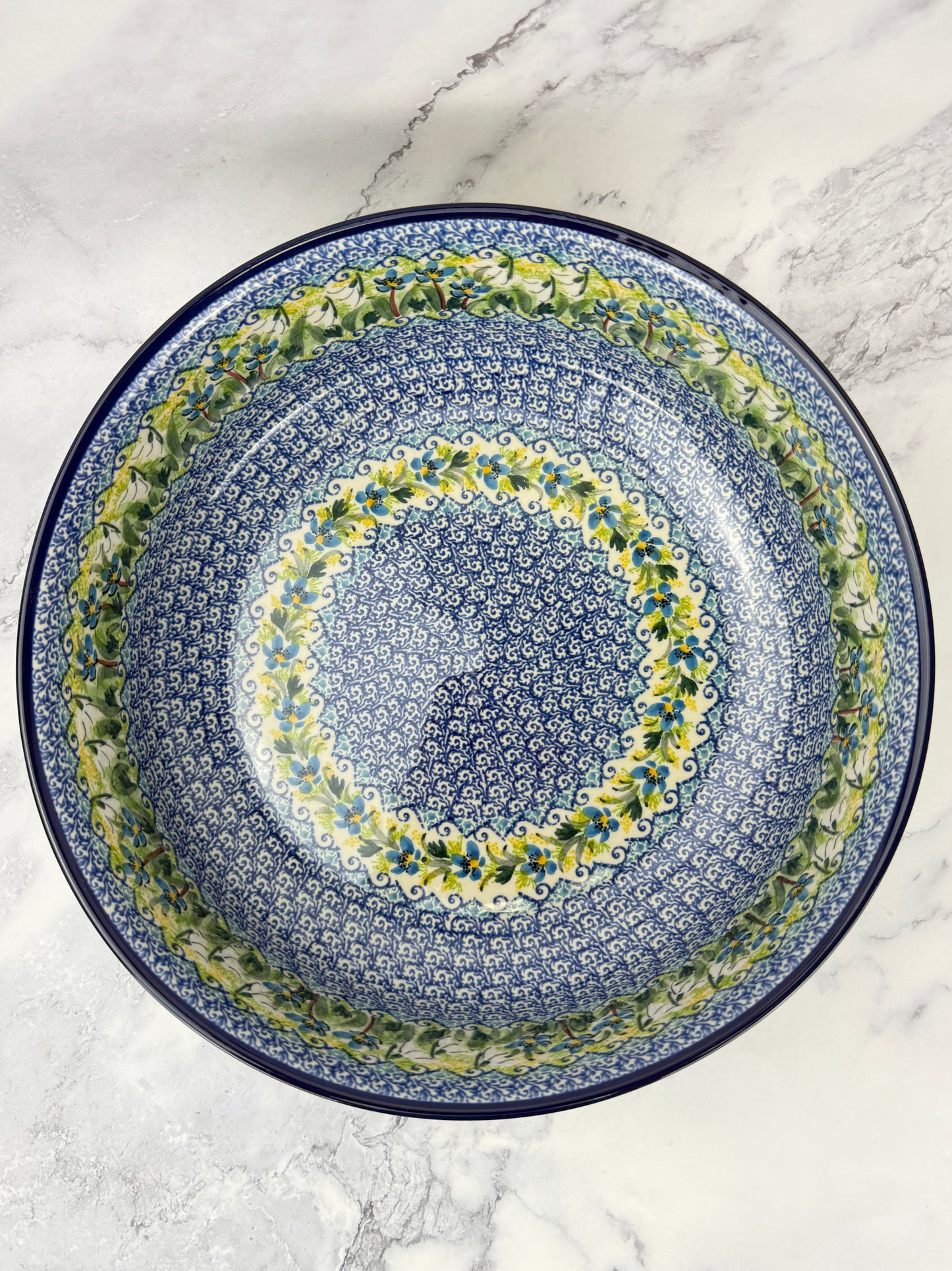 Large Unikat Serving Bowl - Shape 116 - Pattern U5071