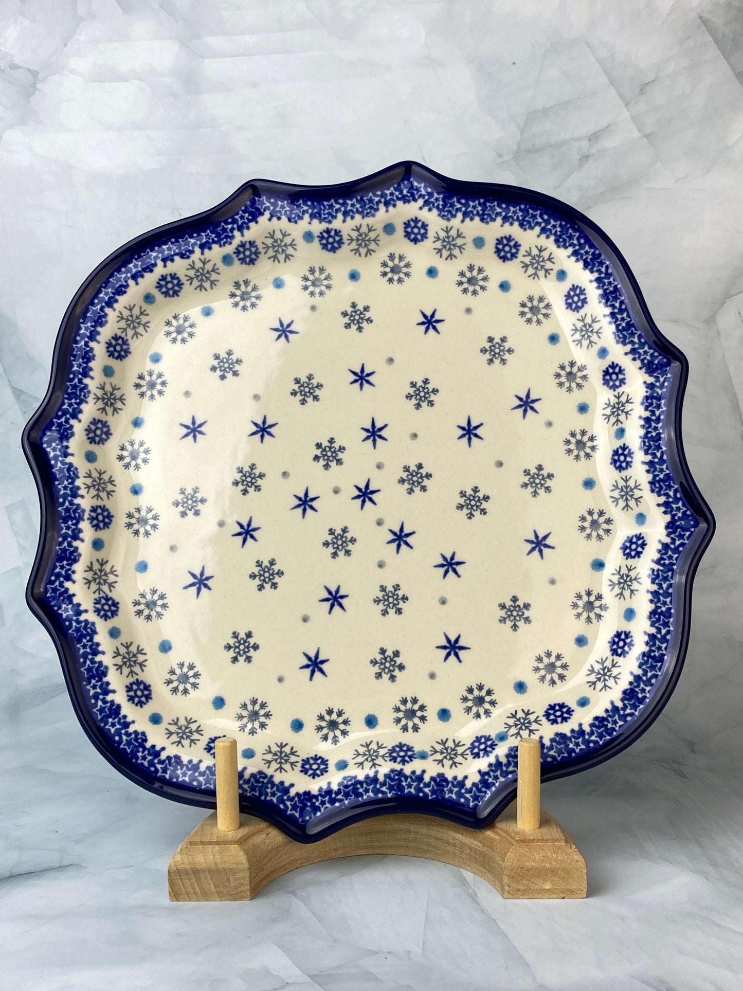 8 Pointed  Platter/ Plate - Shape 507 - Pattern 2974