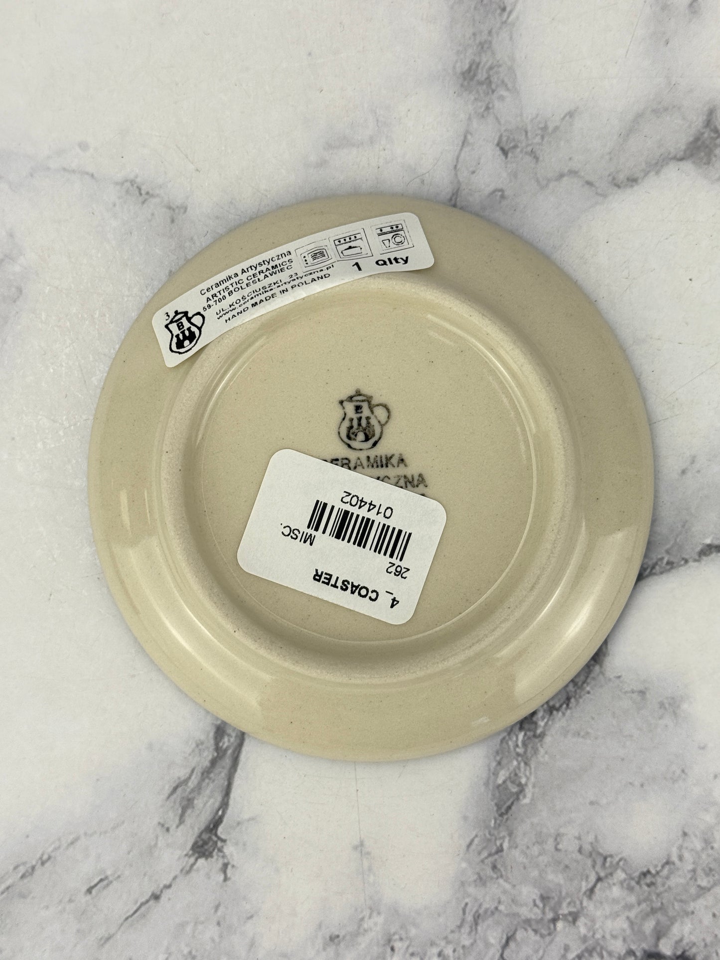 4” Coaster - Shape 262 - Pattern 2715