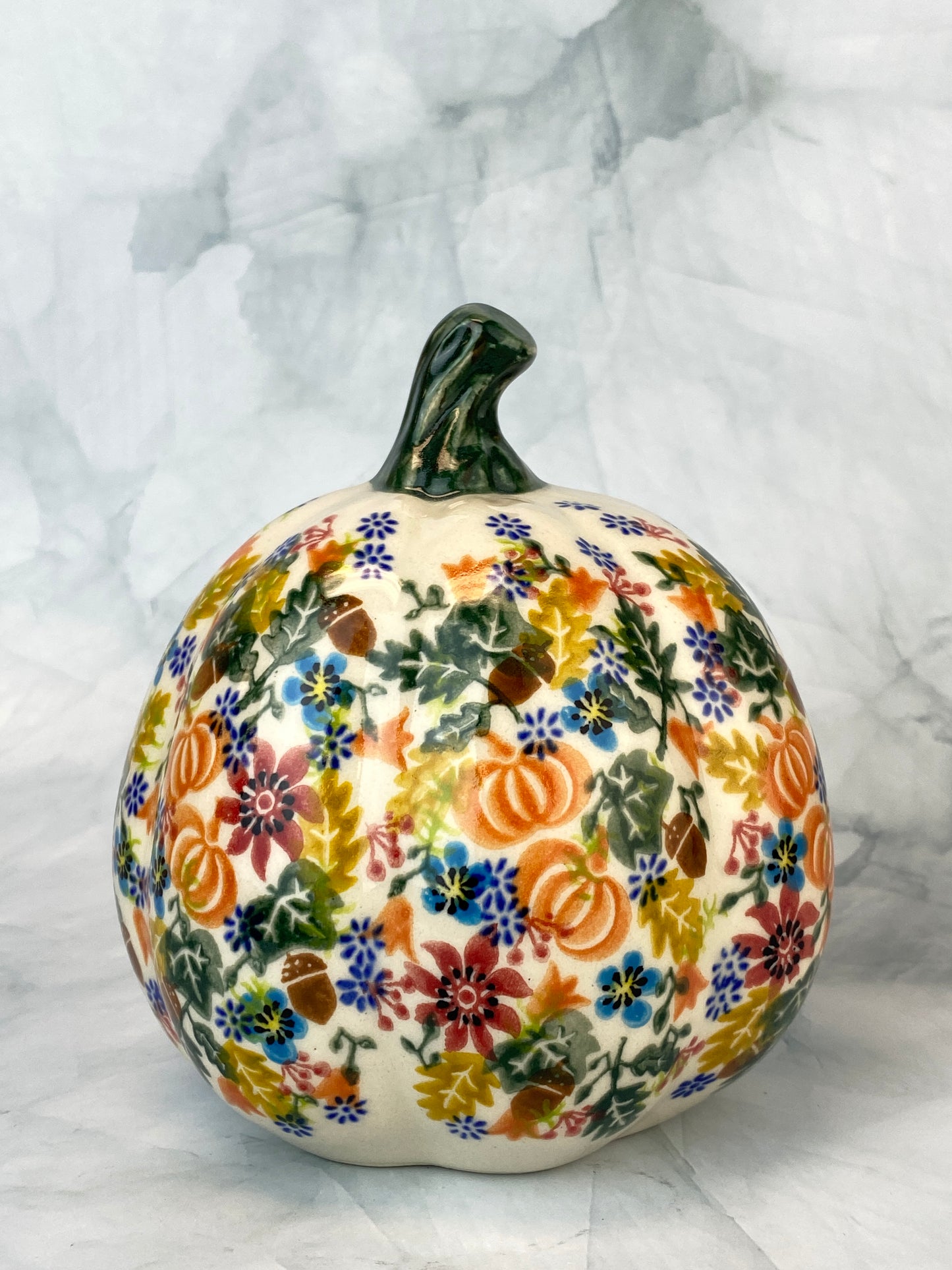 Vena Gourd - Floral Pumpkin Patch