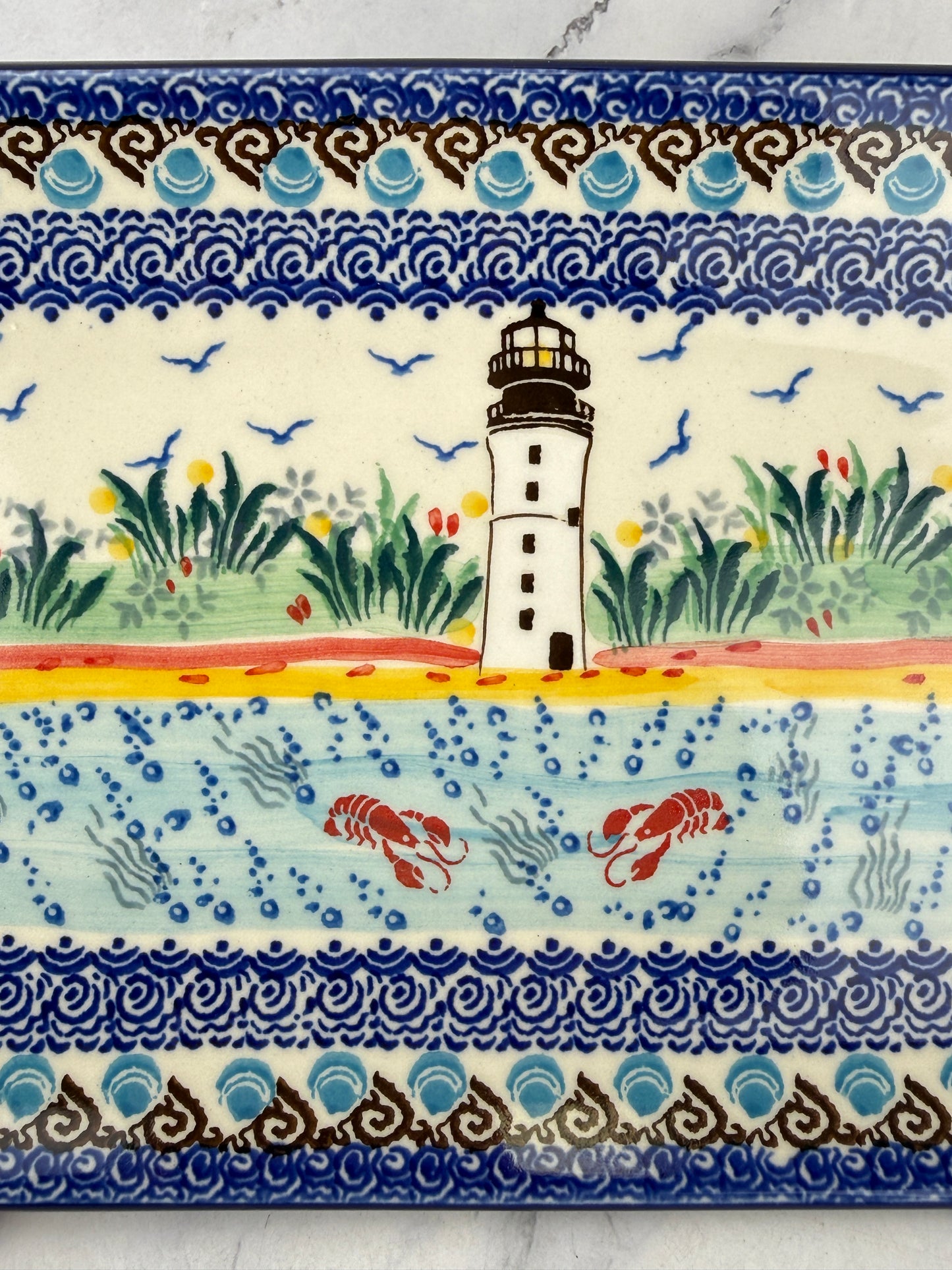Rectangular Unikat Tray - Shape C26 - Pattern U5241