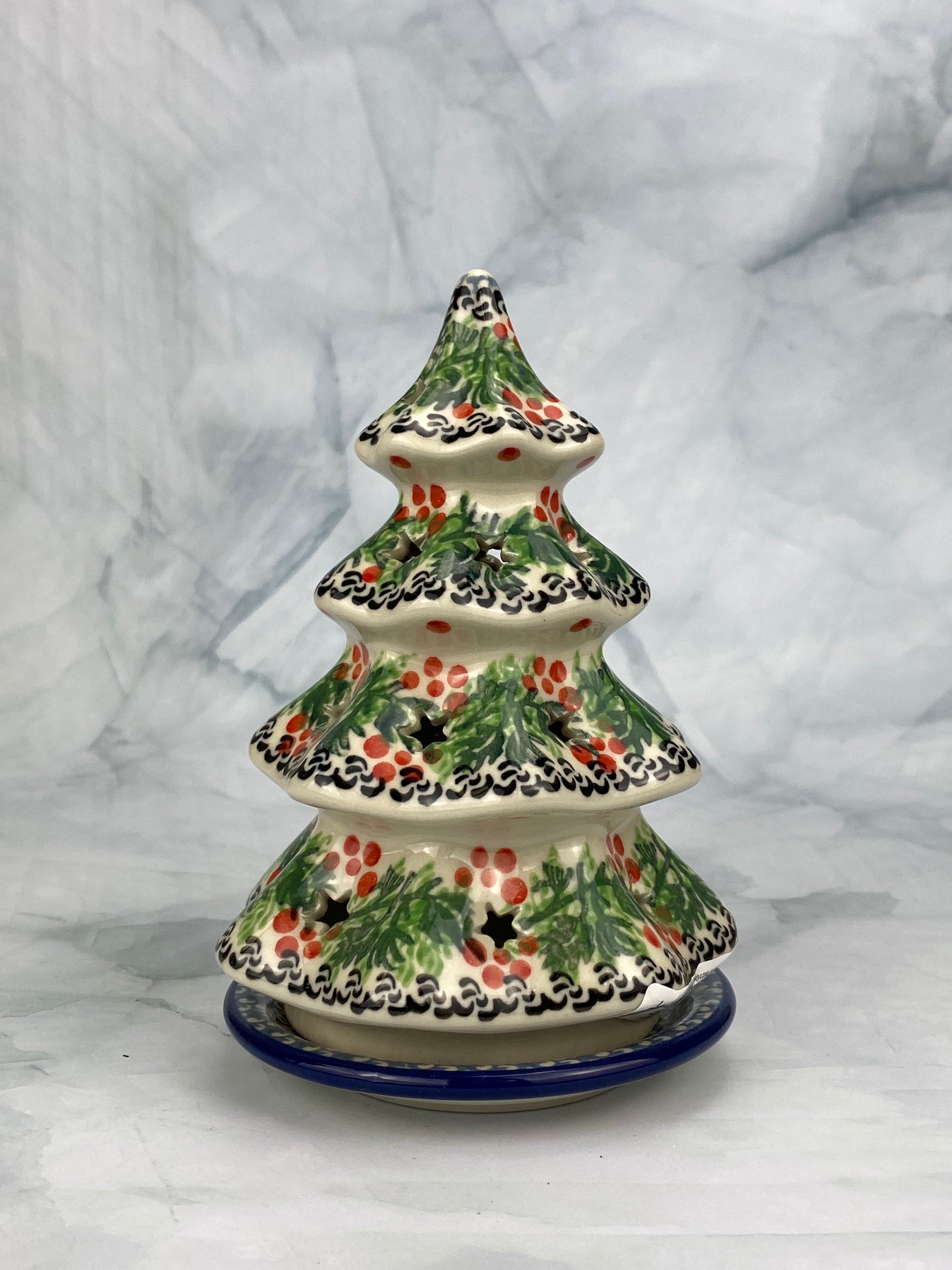 Small 6" Christmas Tree - Shape 512 - Pattern 1734