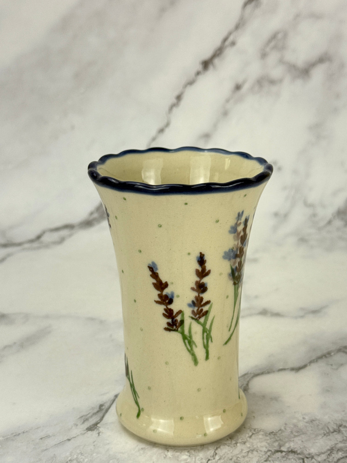 Ruffled Bud Vase - Shape 127 - Pattern 3308