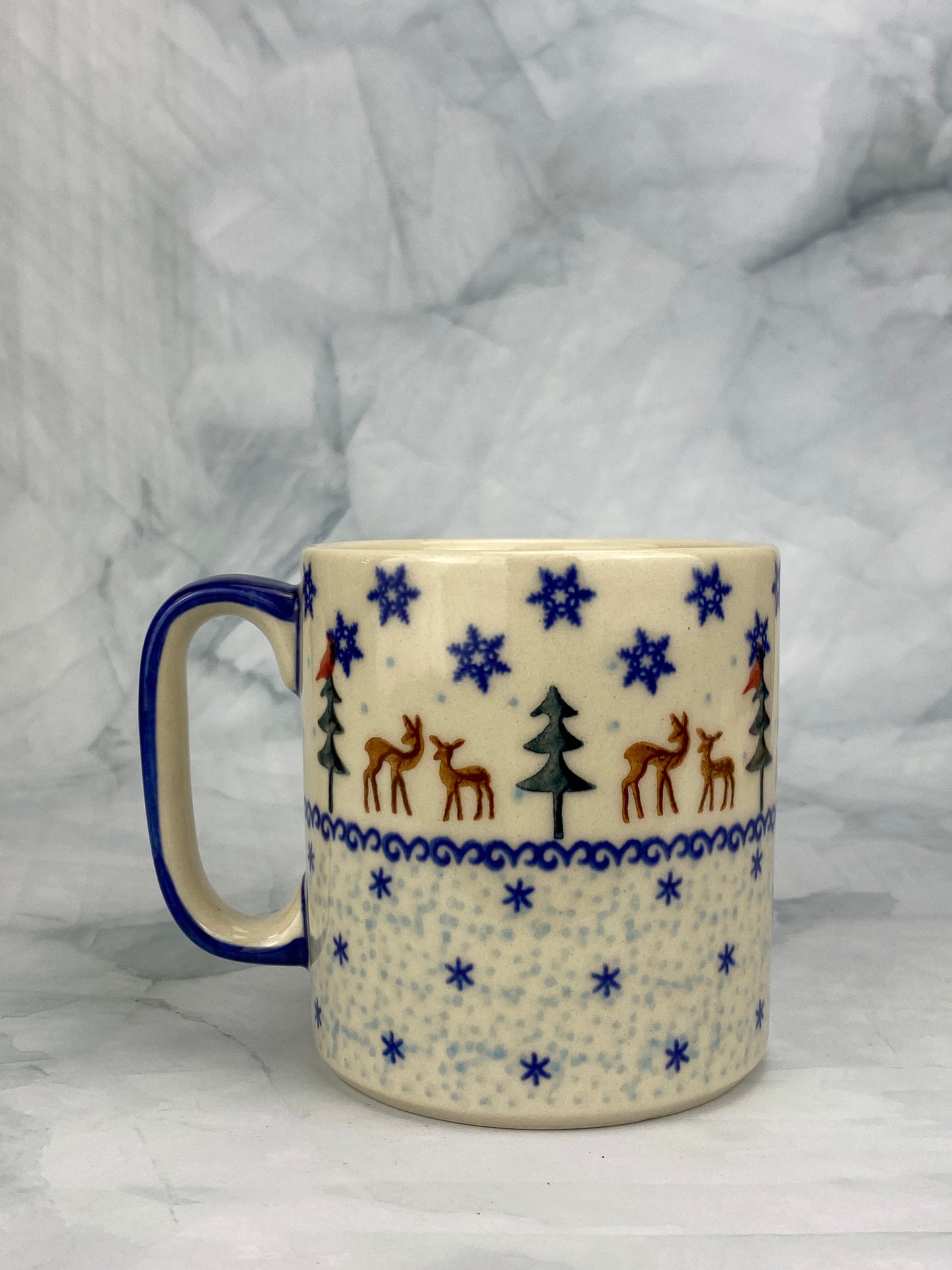 Vena Unikat 12oz Holiday Mug - Shape V055 - Deer