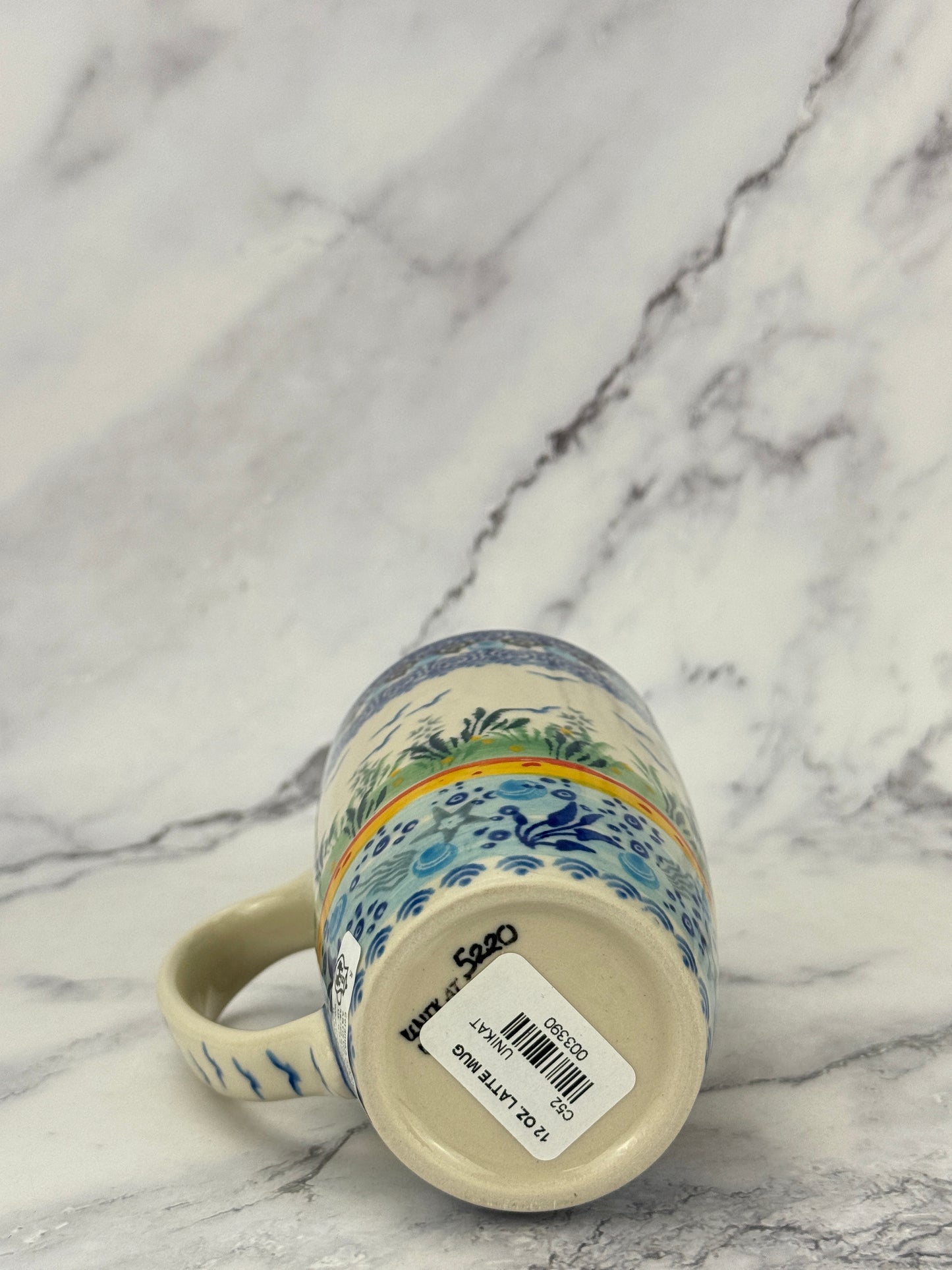 12oz Unikat Latte Mug - Shape C52 - Pattern U5220