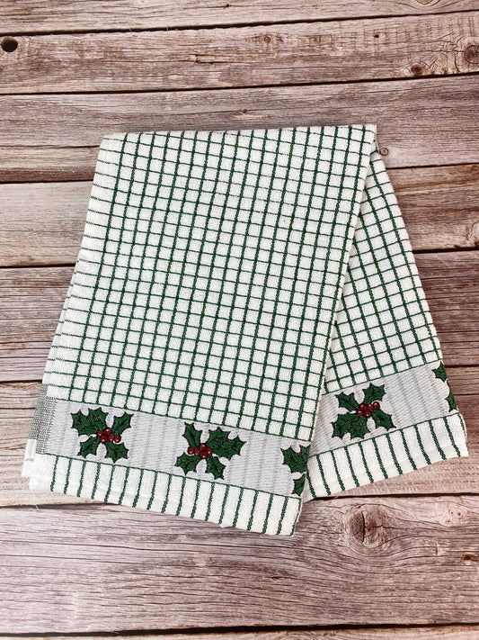 100% Cotton Towel - Holly