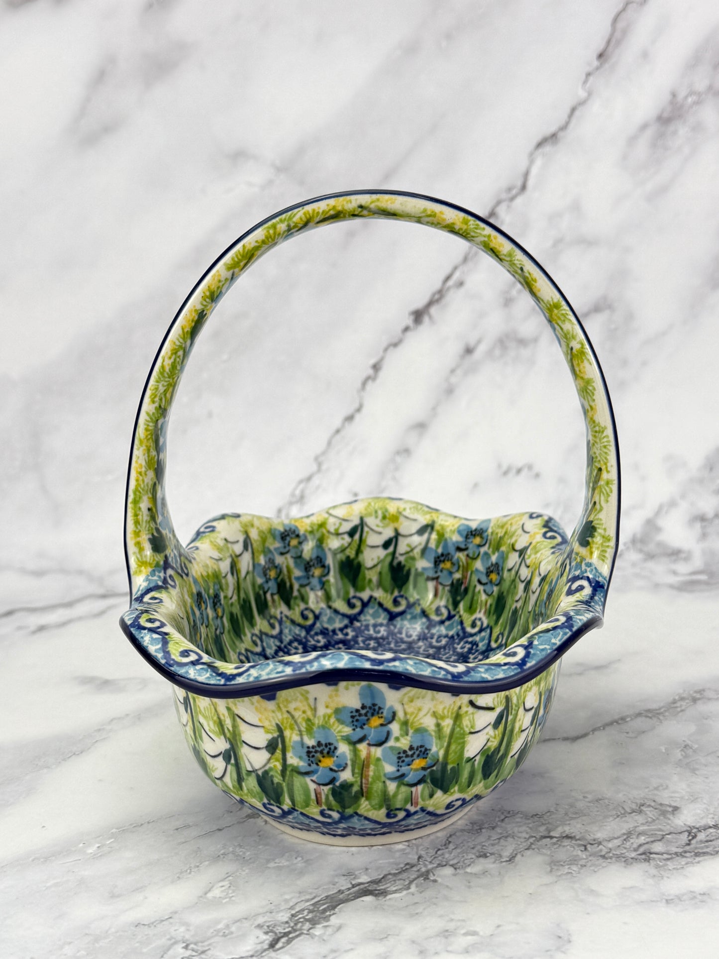 Unikat Basket with Handle - Shape A21 - Pattern U5071