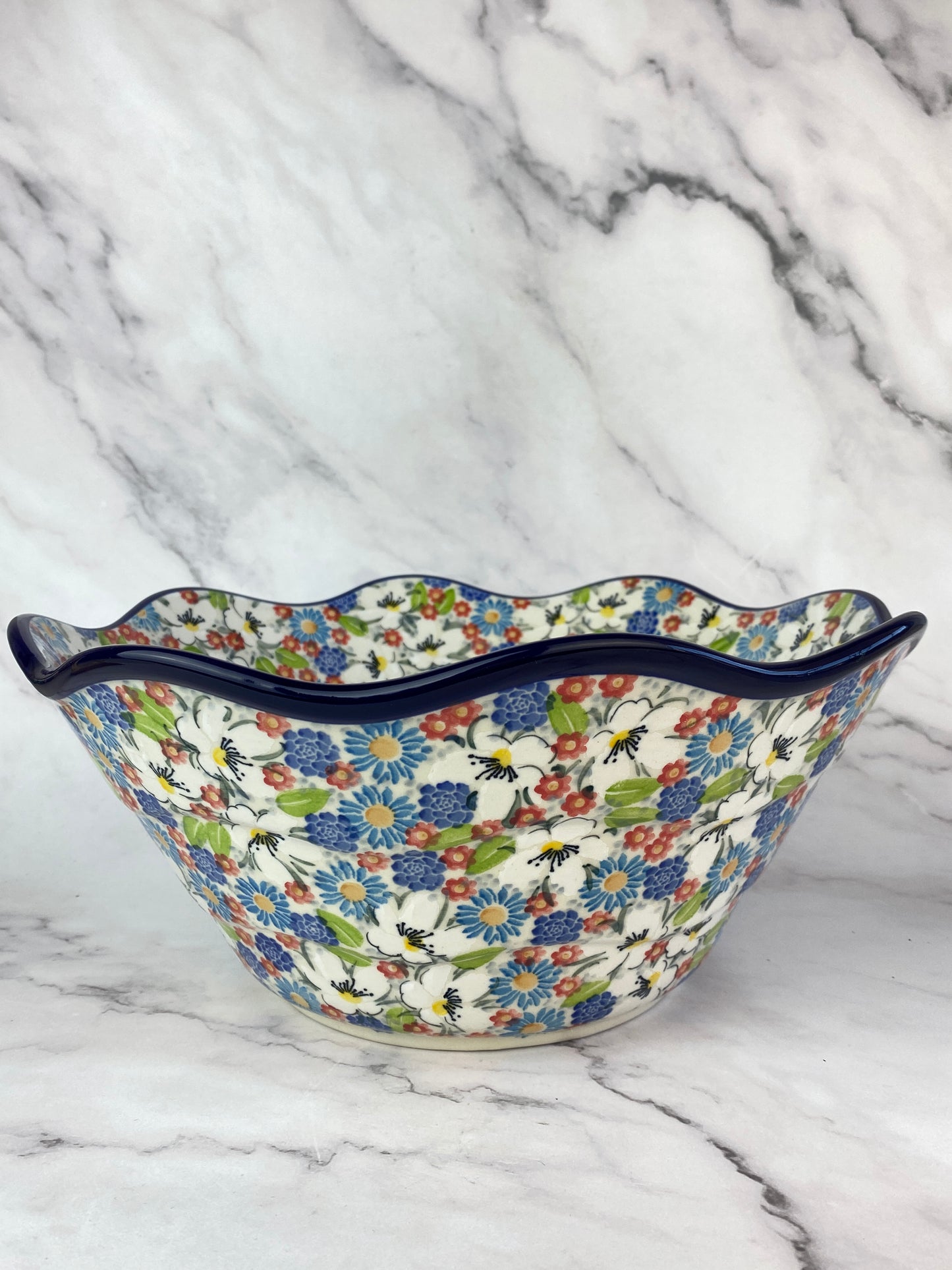 XL Wavy Unikat Bowl - Shape 693 - Pattern U5158