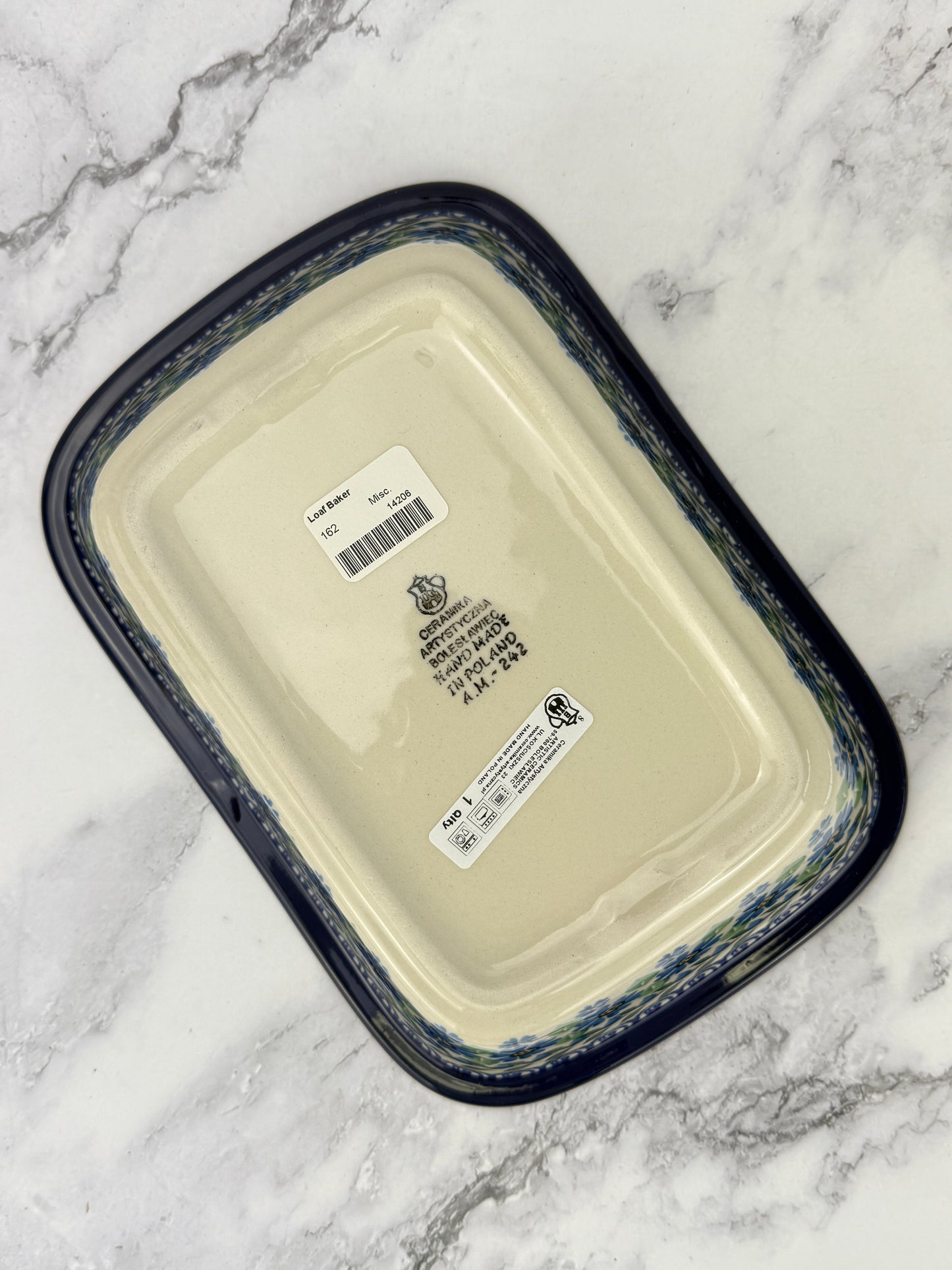 Loaf Baker - Shape 162 - Pattern 1426