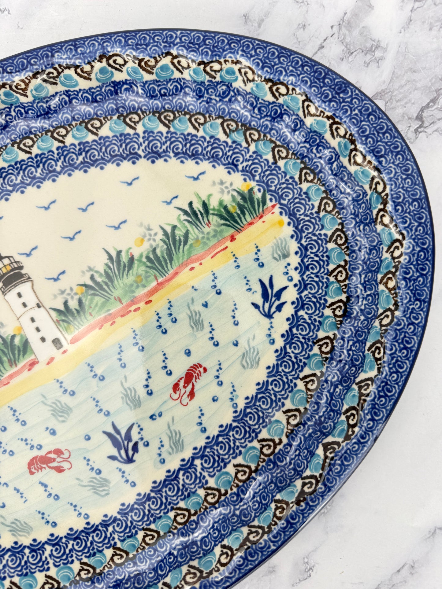 Unikat Oval Platter - Shape 614 - Pattern U5241