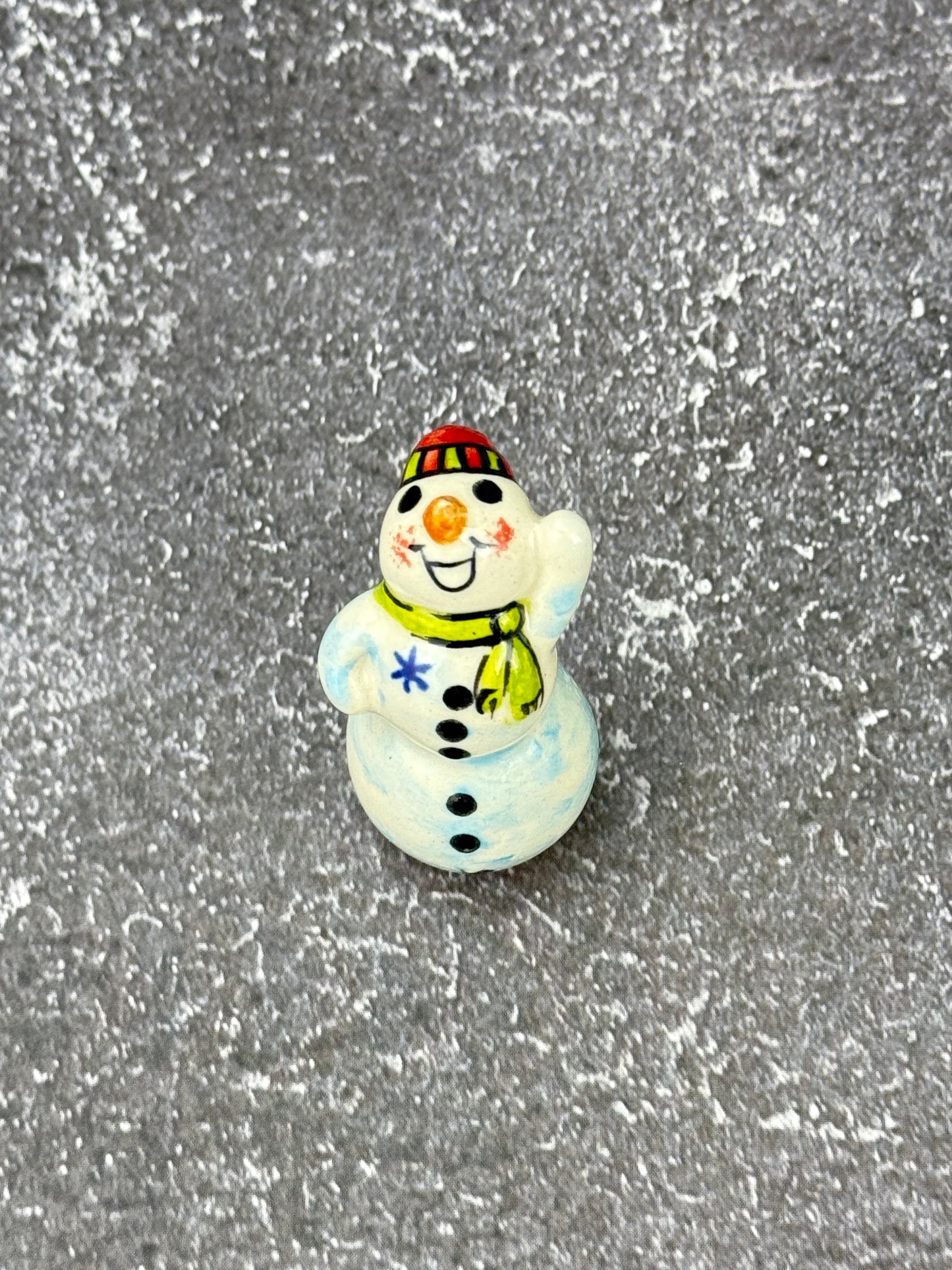 Vena Mini Snowman Figurine - Shape V682