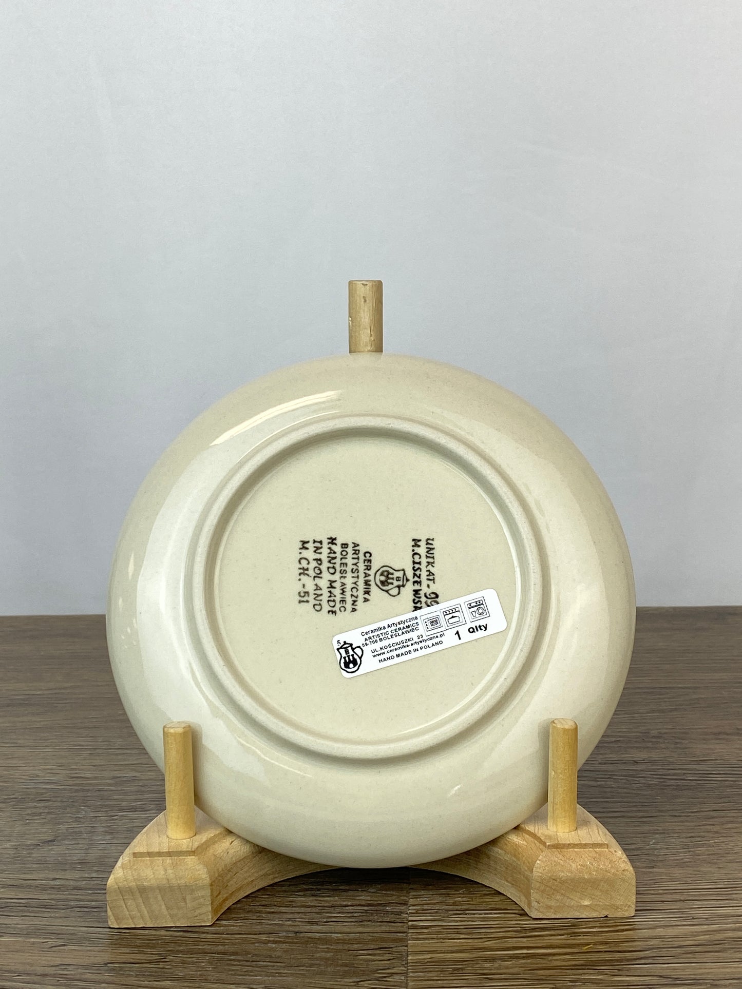 6" Unikat Toast Plate - Shape 261 - Pattern U9973