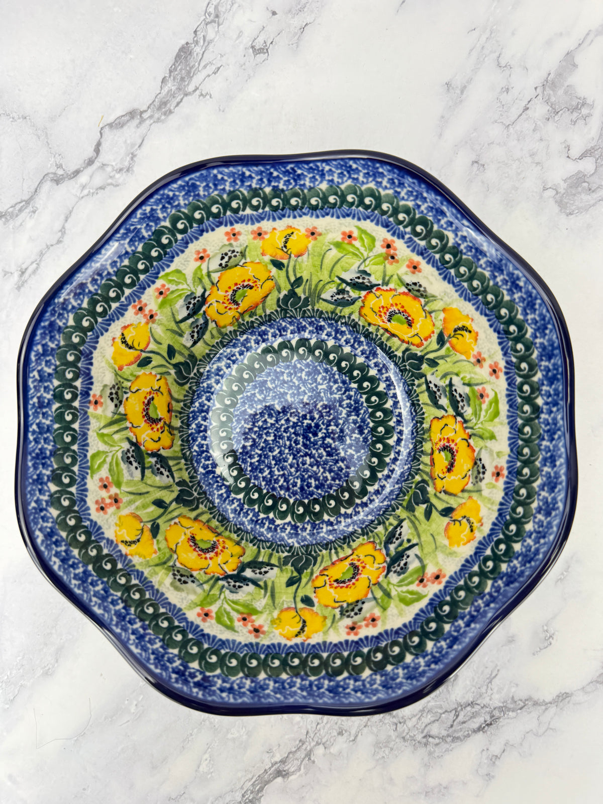 Small Wavy Unikat Bowl - Shape 691 - Pattern U5273
