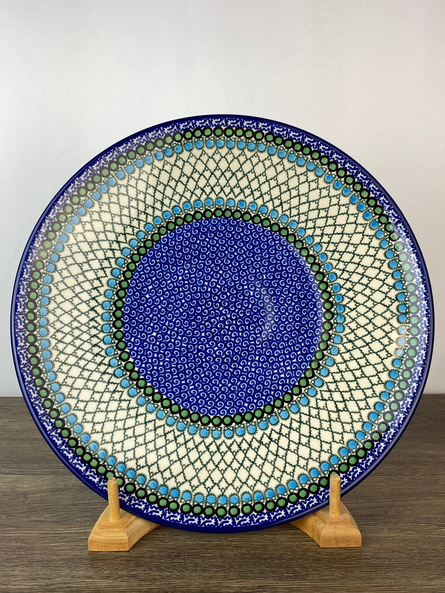 14" Round Unikat Platter - Shape 265 - Pattern U72