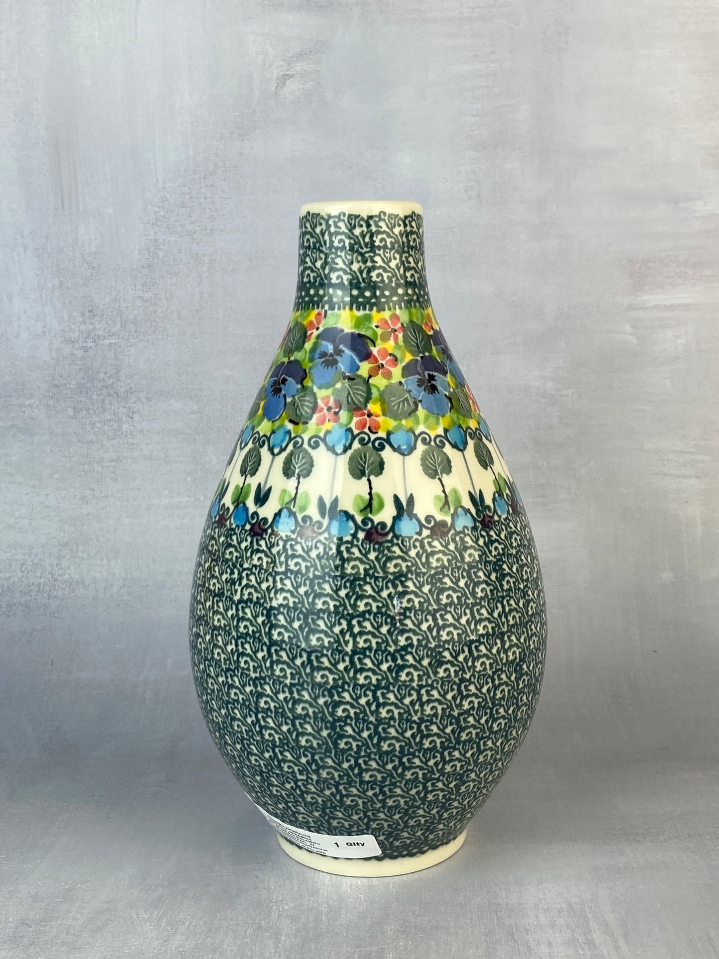 Large Single Stem Unikat Vase - Shape G19 - Pattern U4841