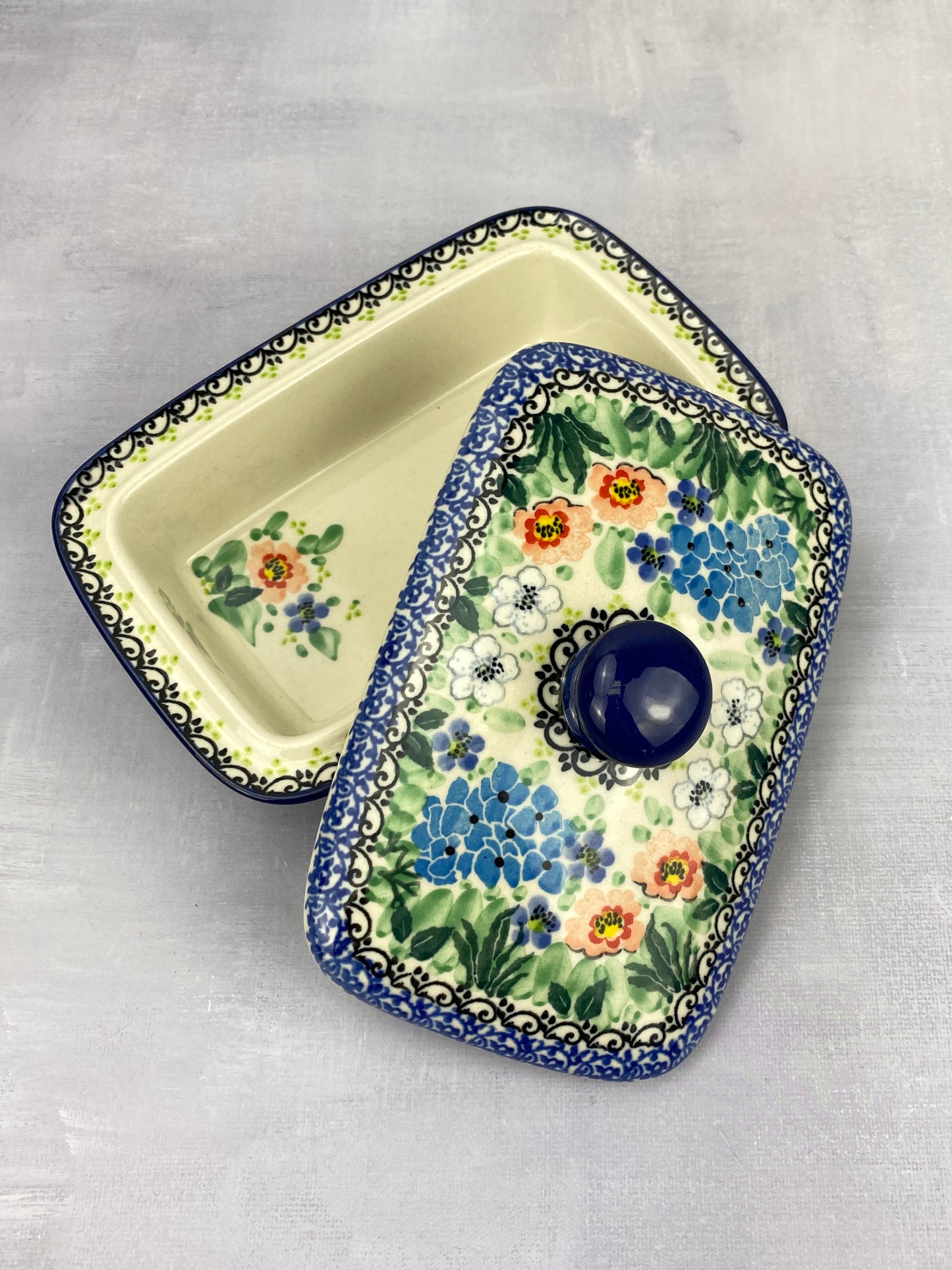 Unikat Butter Dish - Shape 294 - Pattern U5113