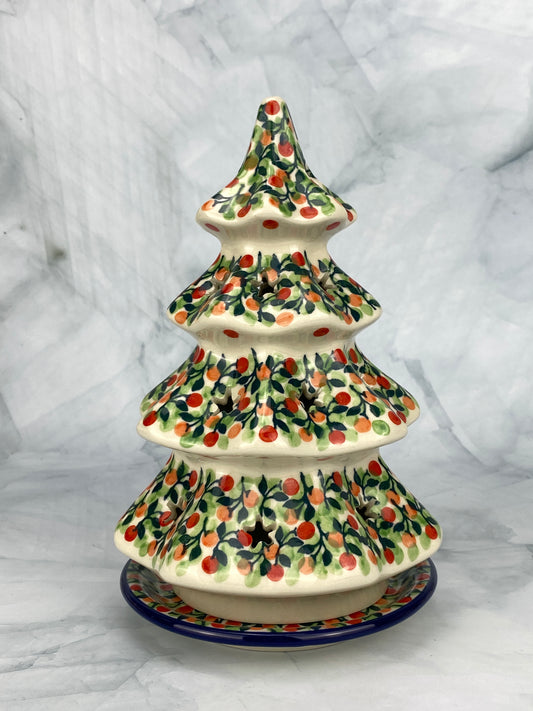 8" Unikat Christmas Tree - Shape 602 - Pattern U4806