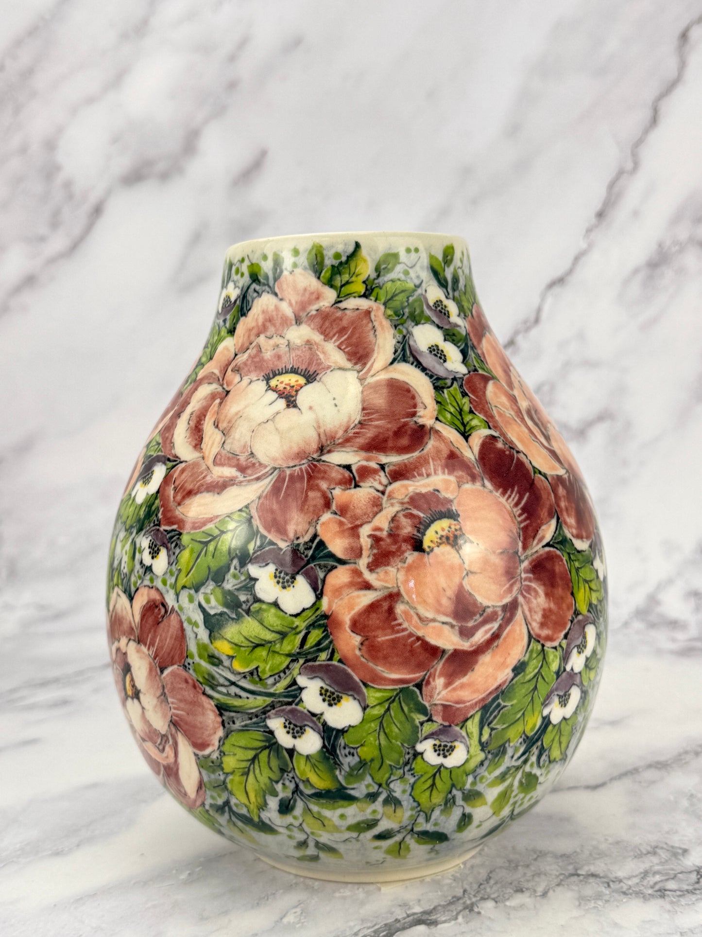 2025 Limited Edition Rounded Vase - Shape F15 - Krystyna Deptuła - L301