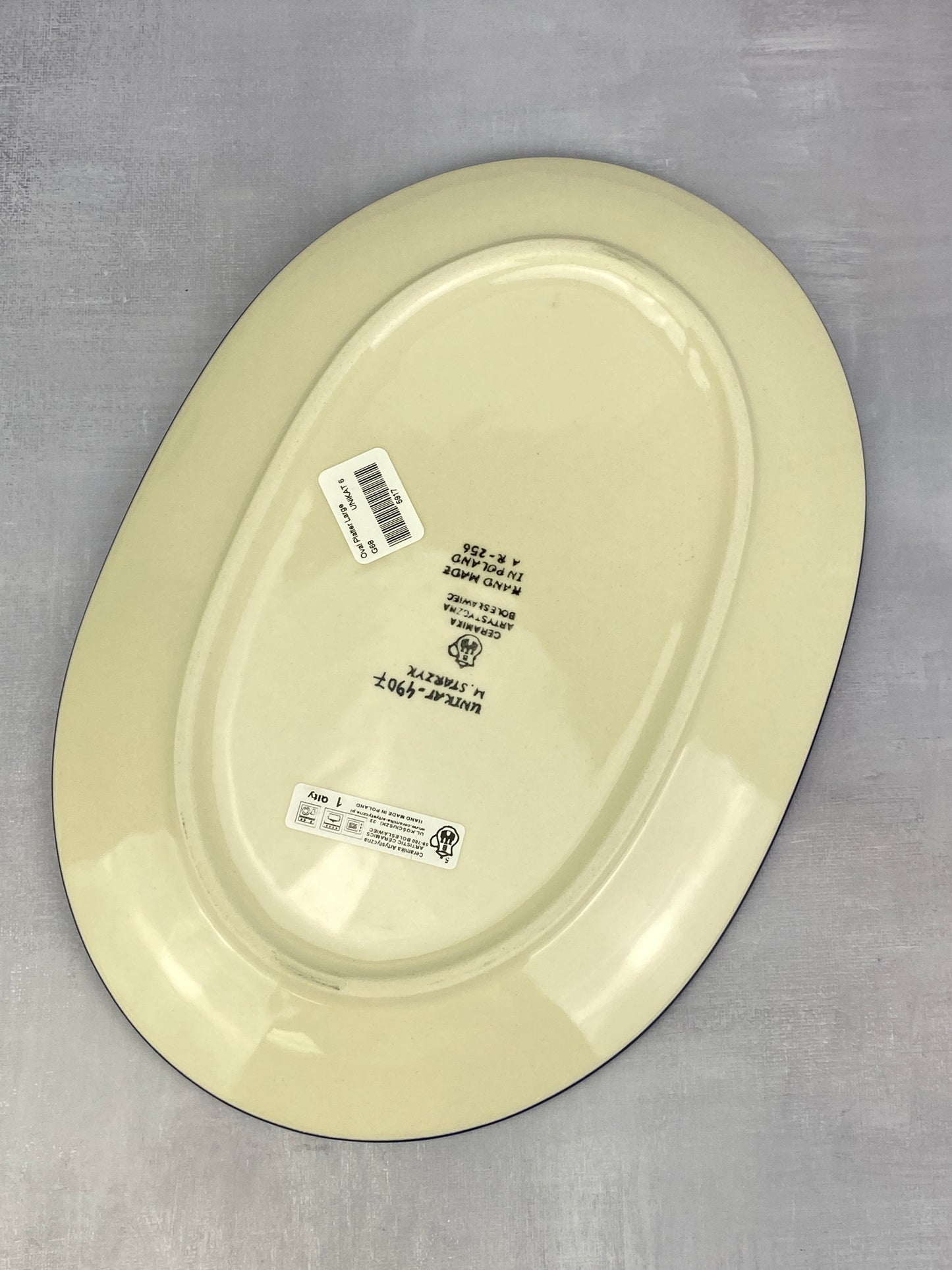 Unikat Oval Platter - Shape G68 - Pattern U4907