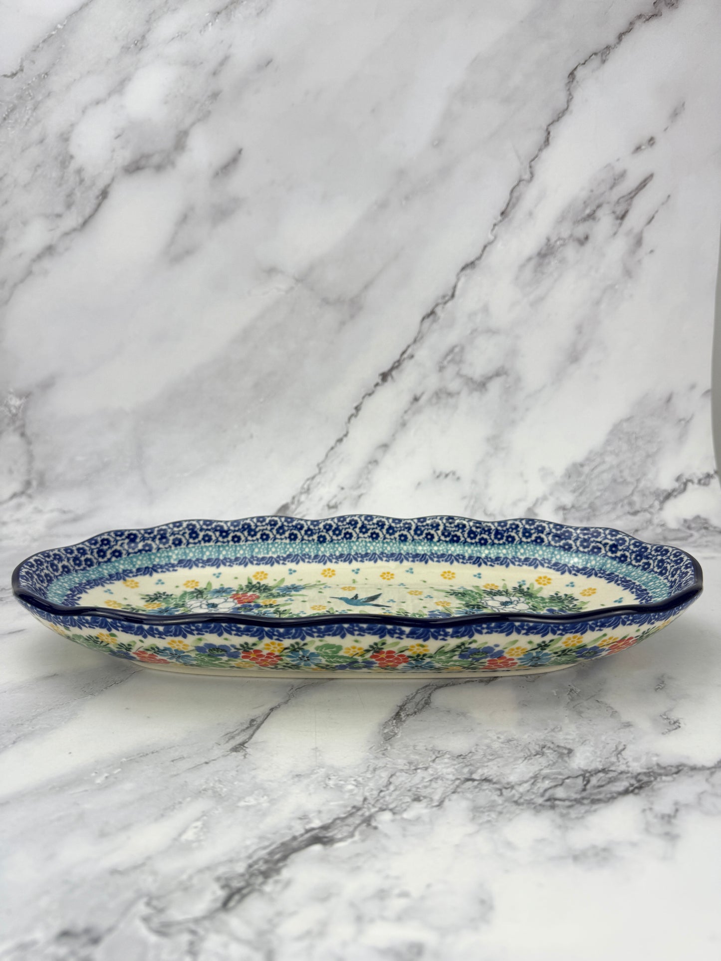 Scalloped Unikat Tray - Shape A42 - Pattern U5155