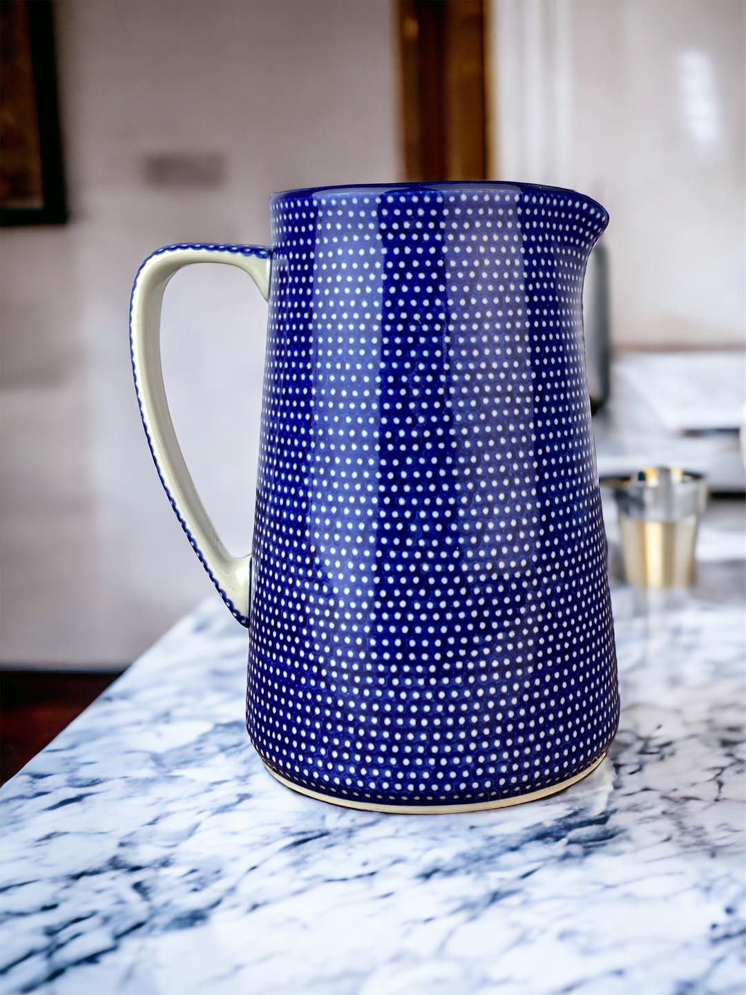 Tall Unikat Pitcher - Shape G46 - Pattern U1123 – Polish Pottery Westlake