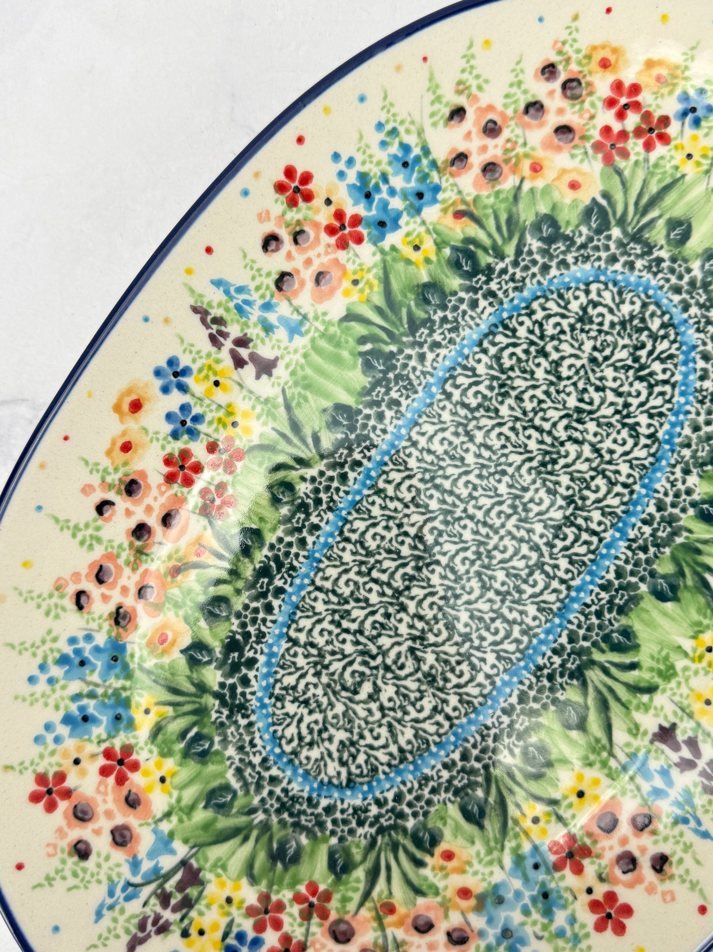 Medium Unikat Oval Platter - Shape G69 - Pattern U4875